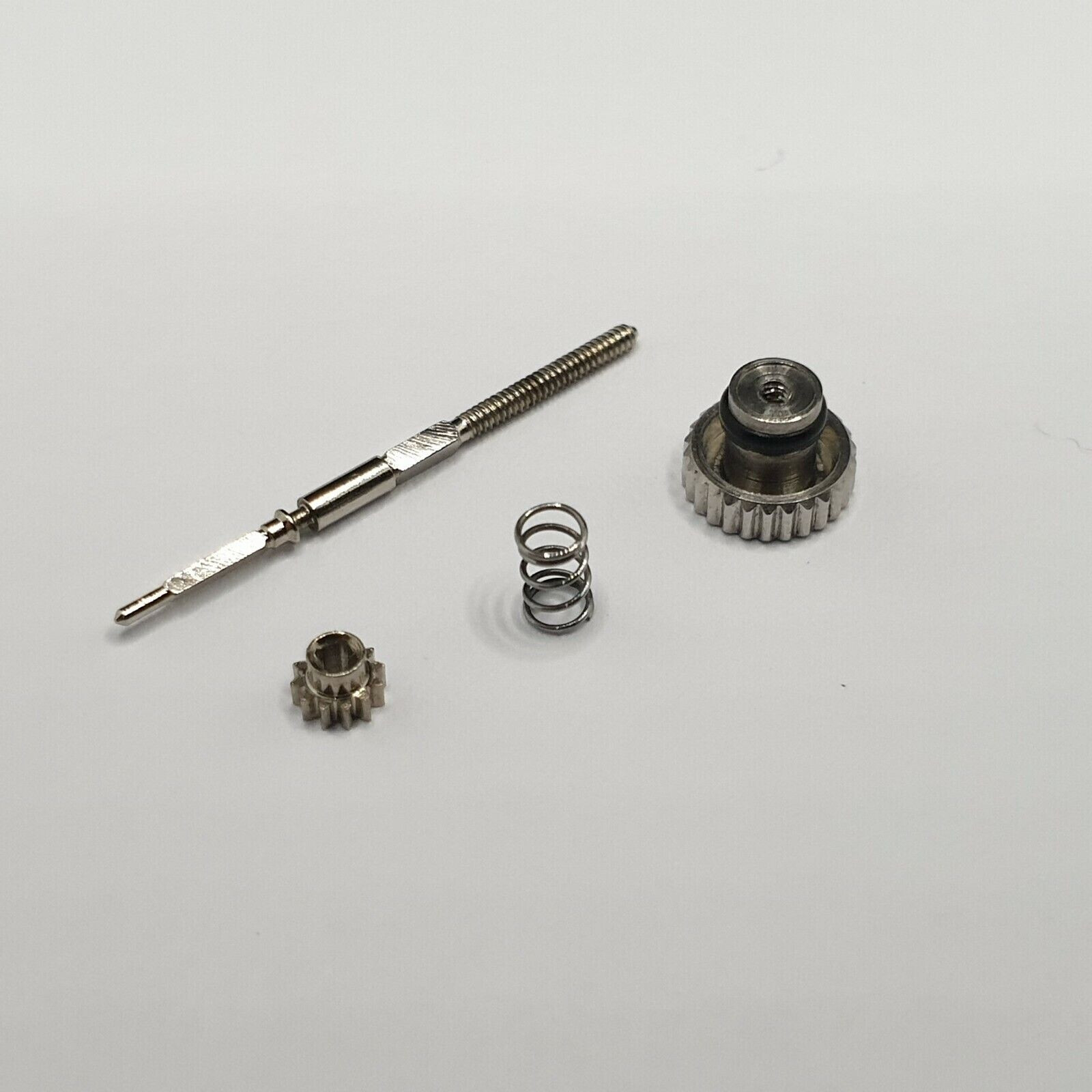 1 Set Seiko Crown + Stem + Gear + Spring Pogue 6139-6000 /02 /05 6030 /32