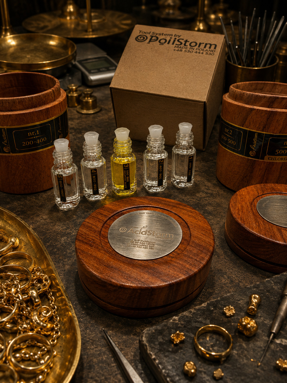 AcidStorm Professional Gold Testing Kit for Pawn Shops & Jewellers