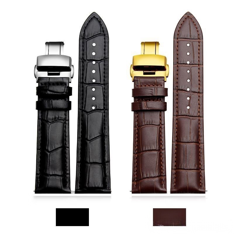 316L Stainless Steel Butterfly Deployment Clasp 18mm 20mm 22mm Watch Band Buckle