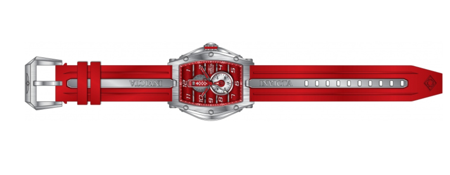 Invicta S1 Rally Diablo Racing RPM Men’s 50mm Red Quartz Watch 47384