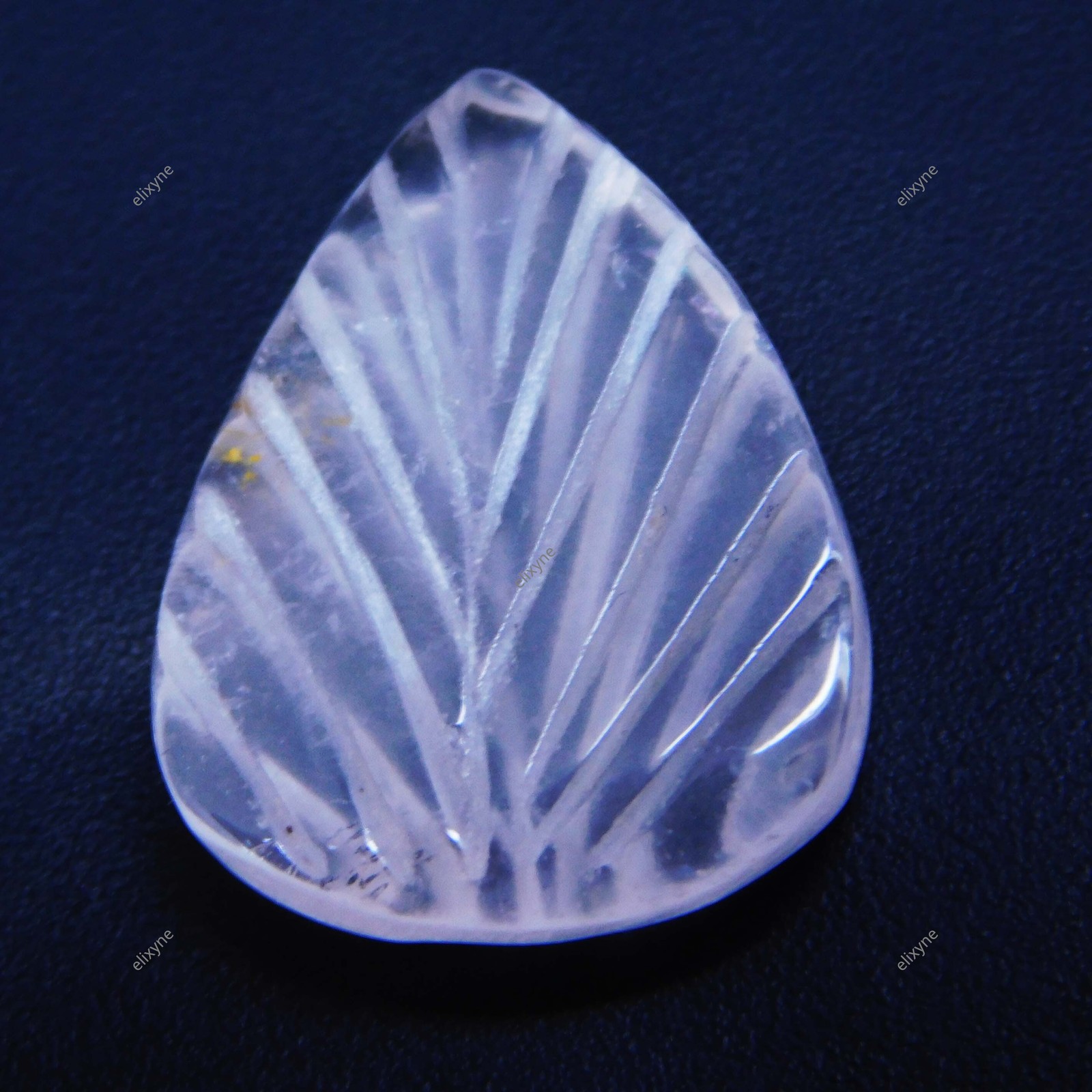 14.85 Ct Natural Ametrine Pear Carving Shape Certified Untreated Gemstone