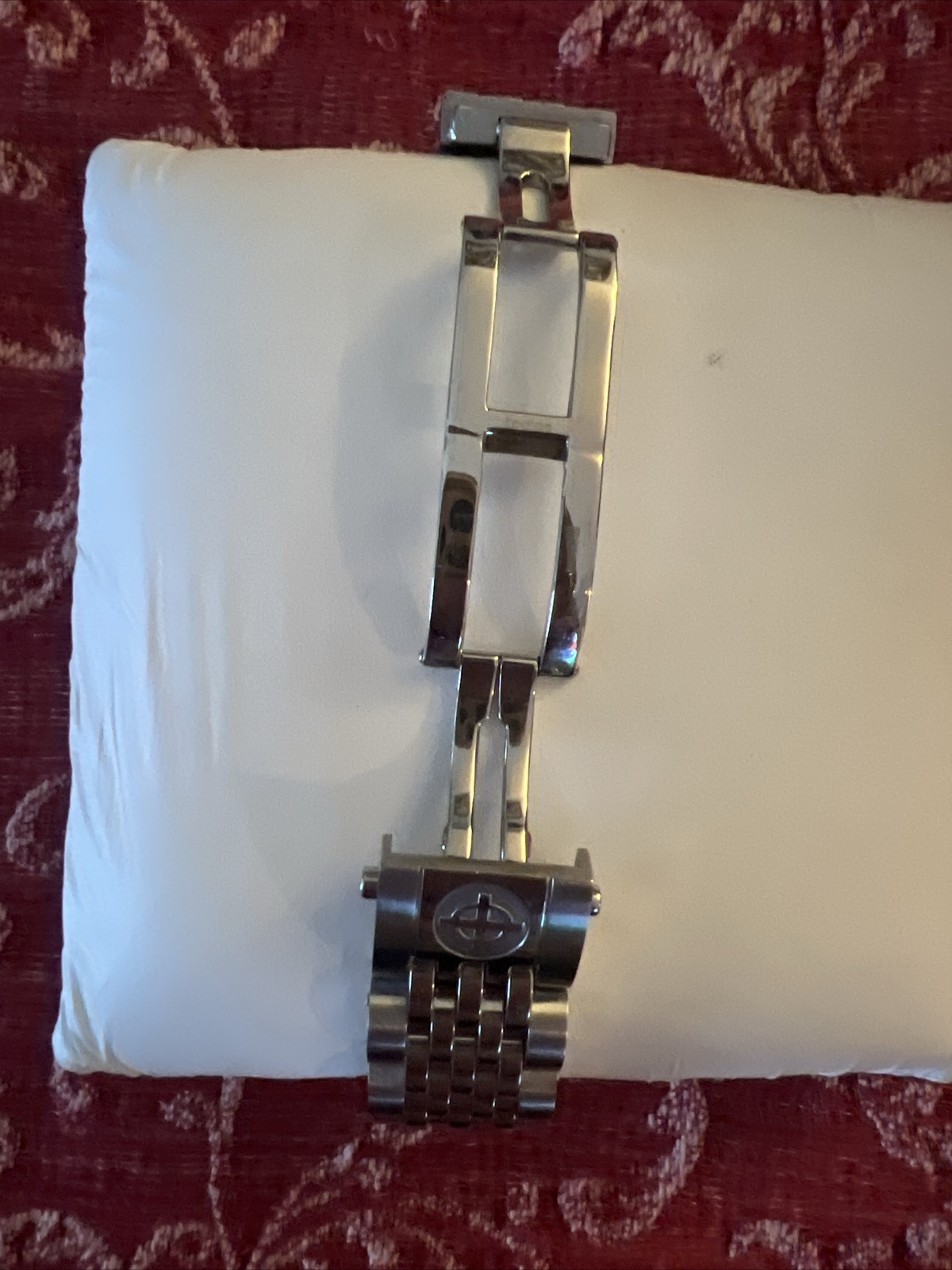 ZODIAC SHELBY CORONOGRAPH V8 ORANGE SWISS WATCH with BOX 🤩 MINTY!