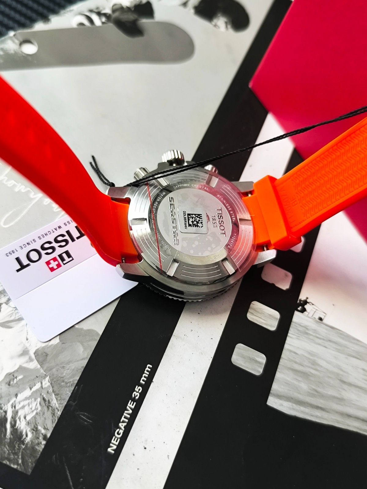 TISSOT SEASTAR 1000 Chronograph ORANGE T120.417.17.051.01