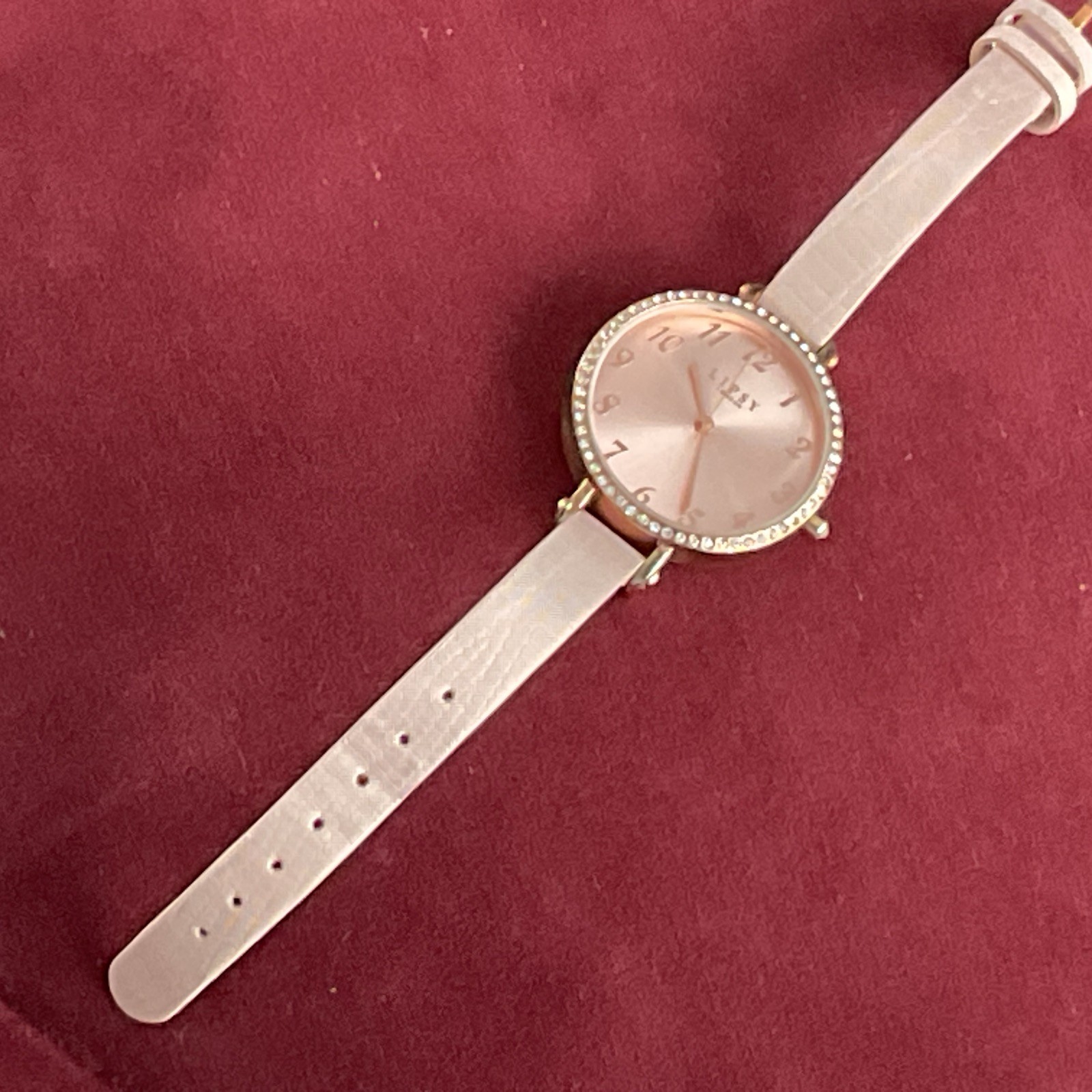 Lipsy Diamante Watch with a new battery fitted