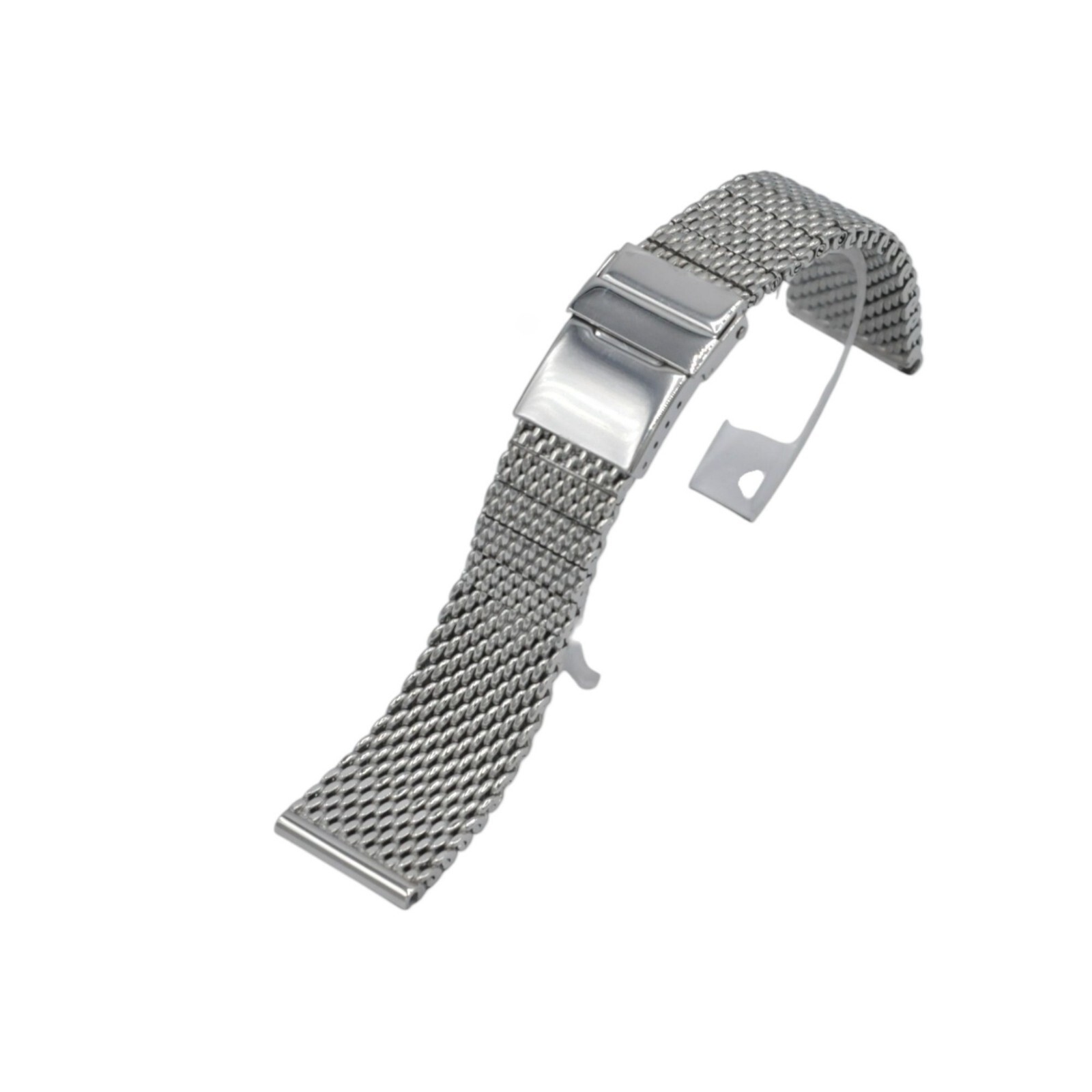 22mm Stainless Steel Mesh Watch Bracelet For Breitling Superocean