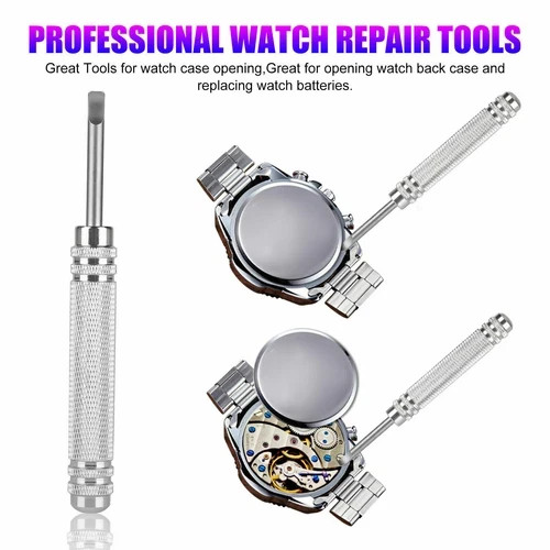 Watch Back Case Cover Opener Repair Kit Tool Battery Remover Wrench Adjustable