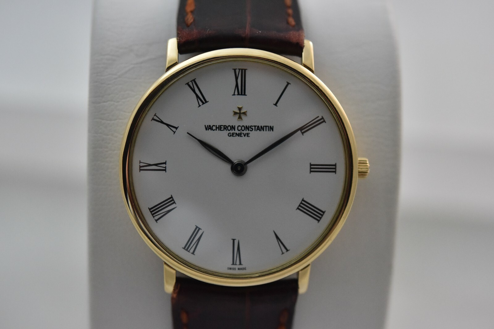 Vacheron Constantin Patrimony 31160, 18K YG, certificate leather case, excellent