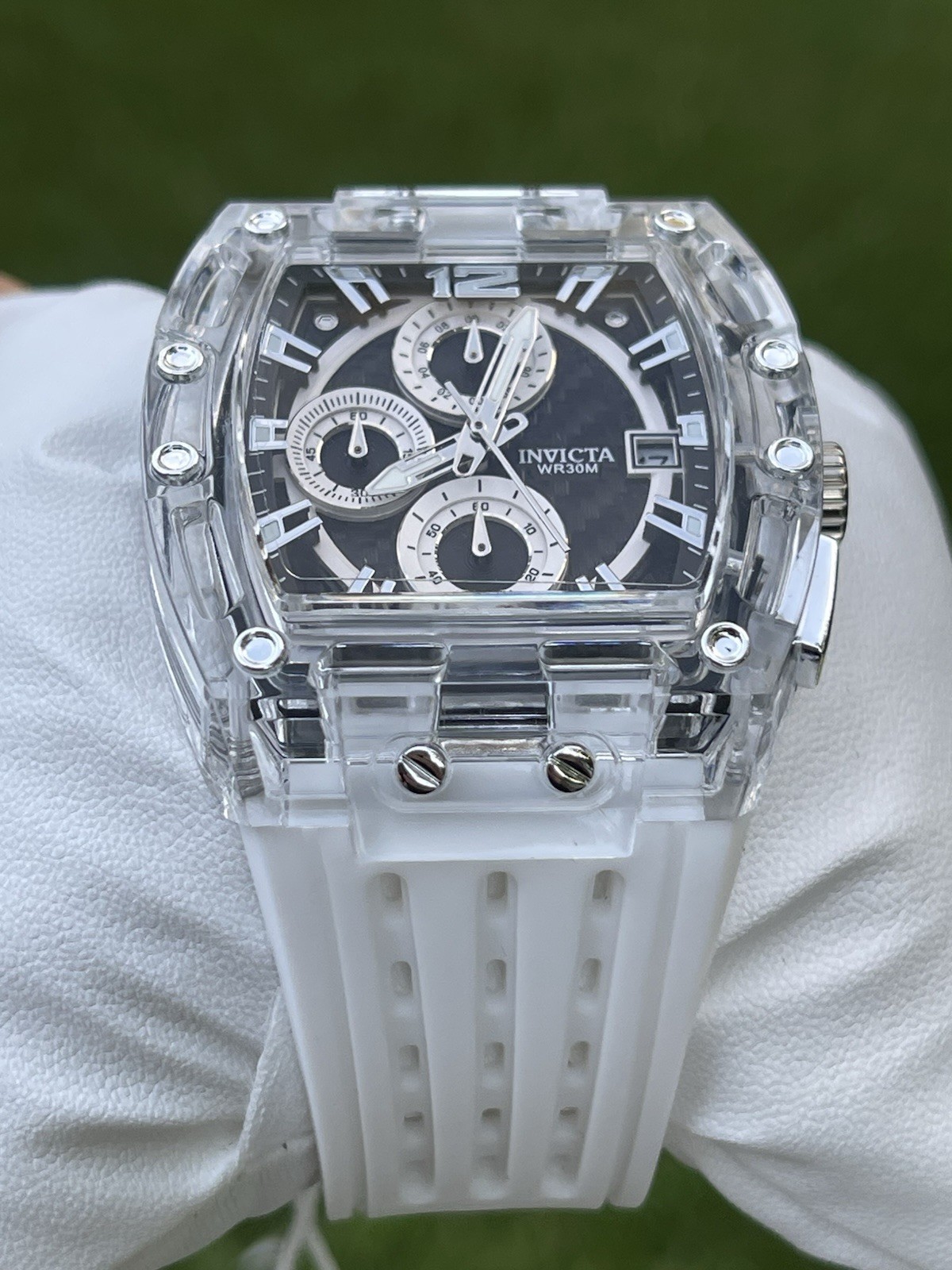 Invicta S1 Rally Men’s Watch – 42mm, White (70145) new