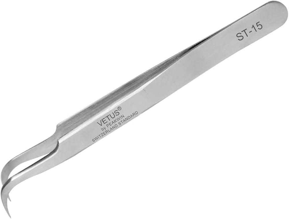 Watch Hairspring Tweezers Vetus No.7 Stainless Steel Precision Anti Magnetic