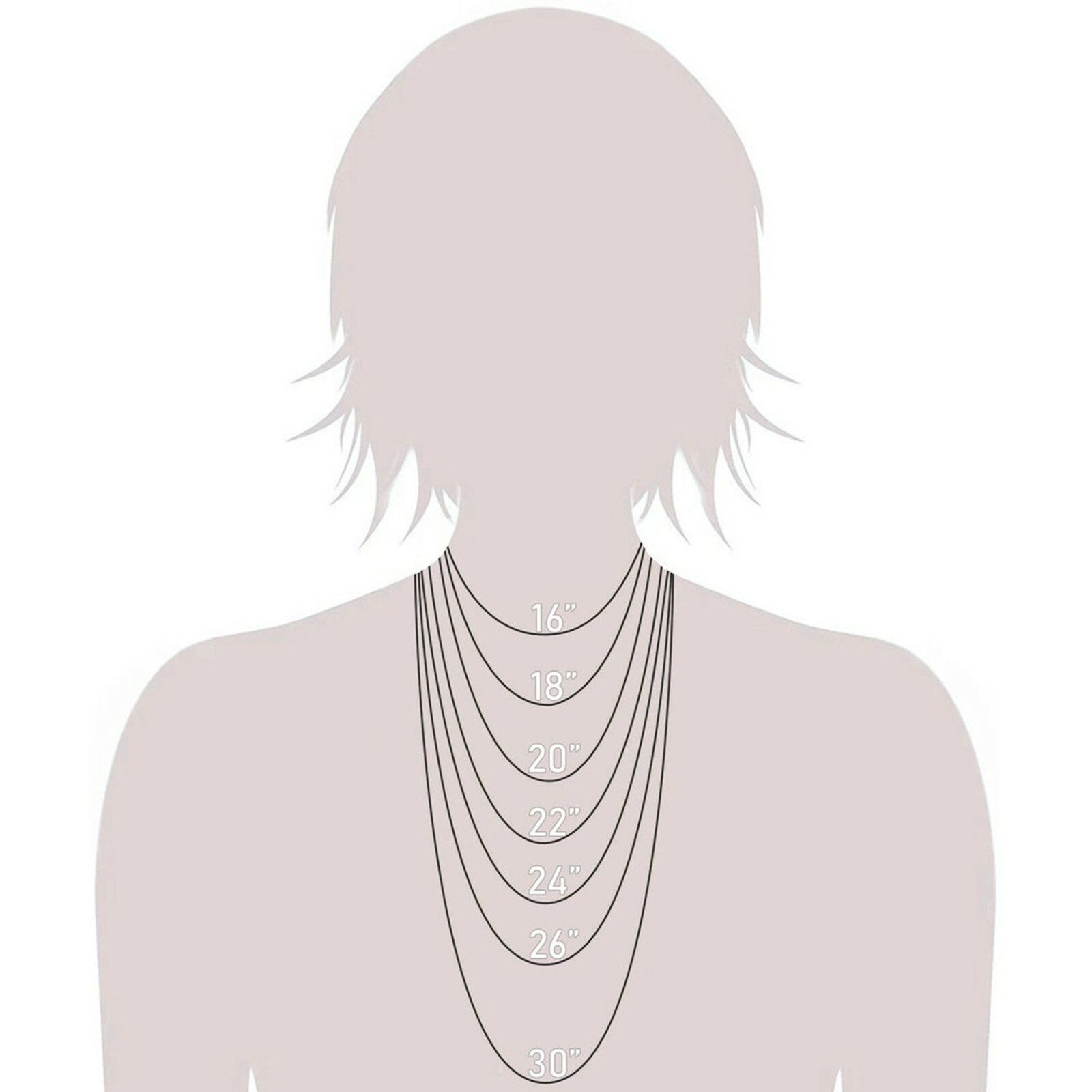10k Solid White Gold Singapore Rope Chain 0.8mm To 1.7mm Thick 16″ To 24″ Inch
