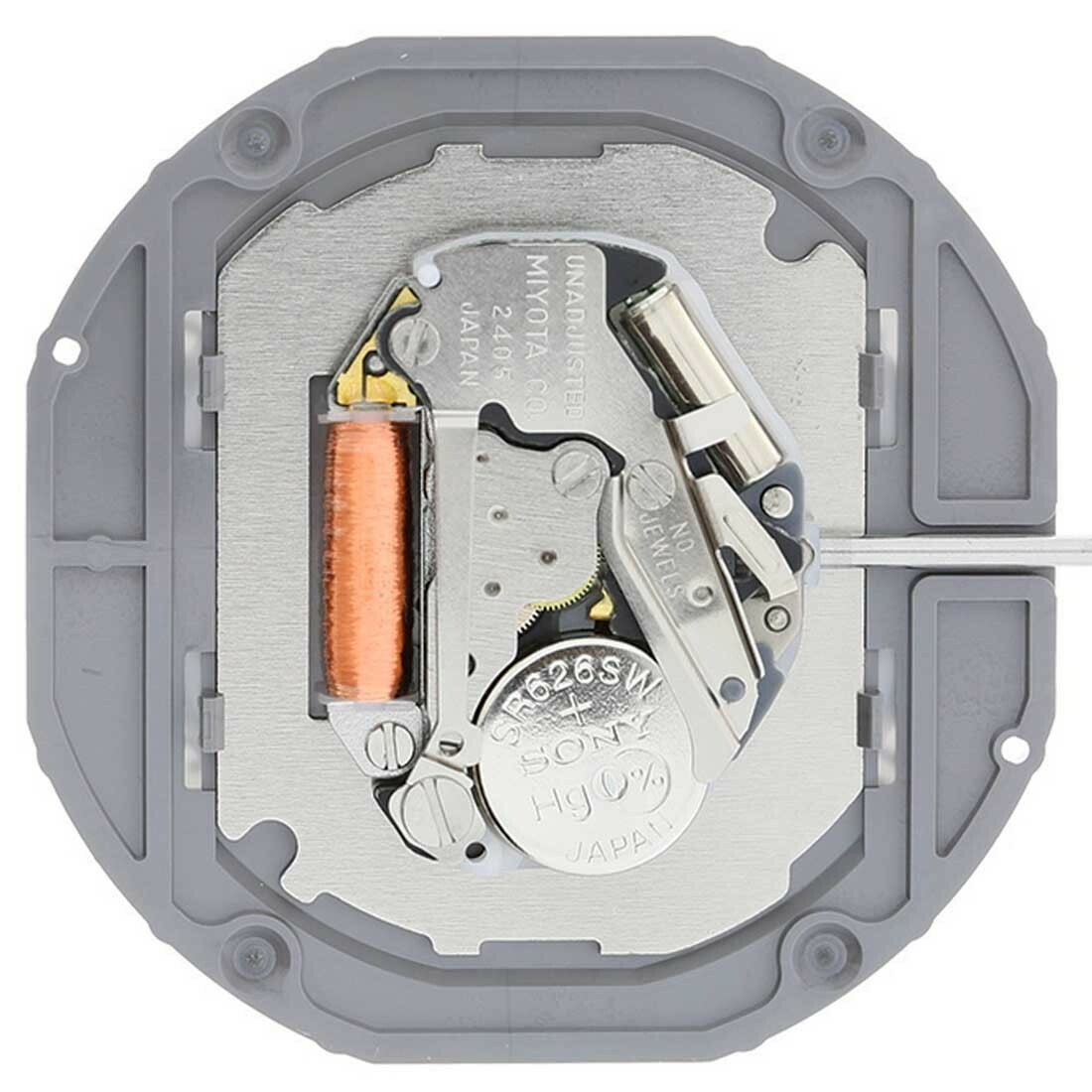 Original Miyota 2405, 13 1/2 Ligne, 3 Hands, Date at 3, Japan Quartz Movement