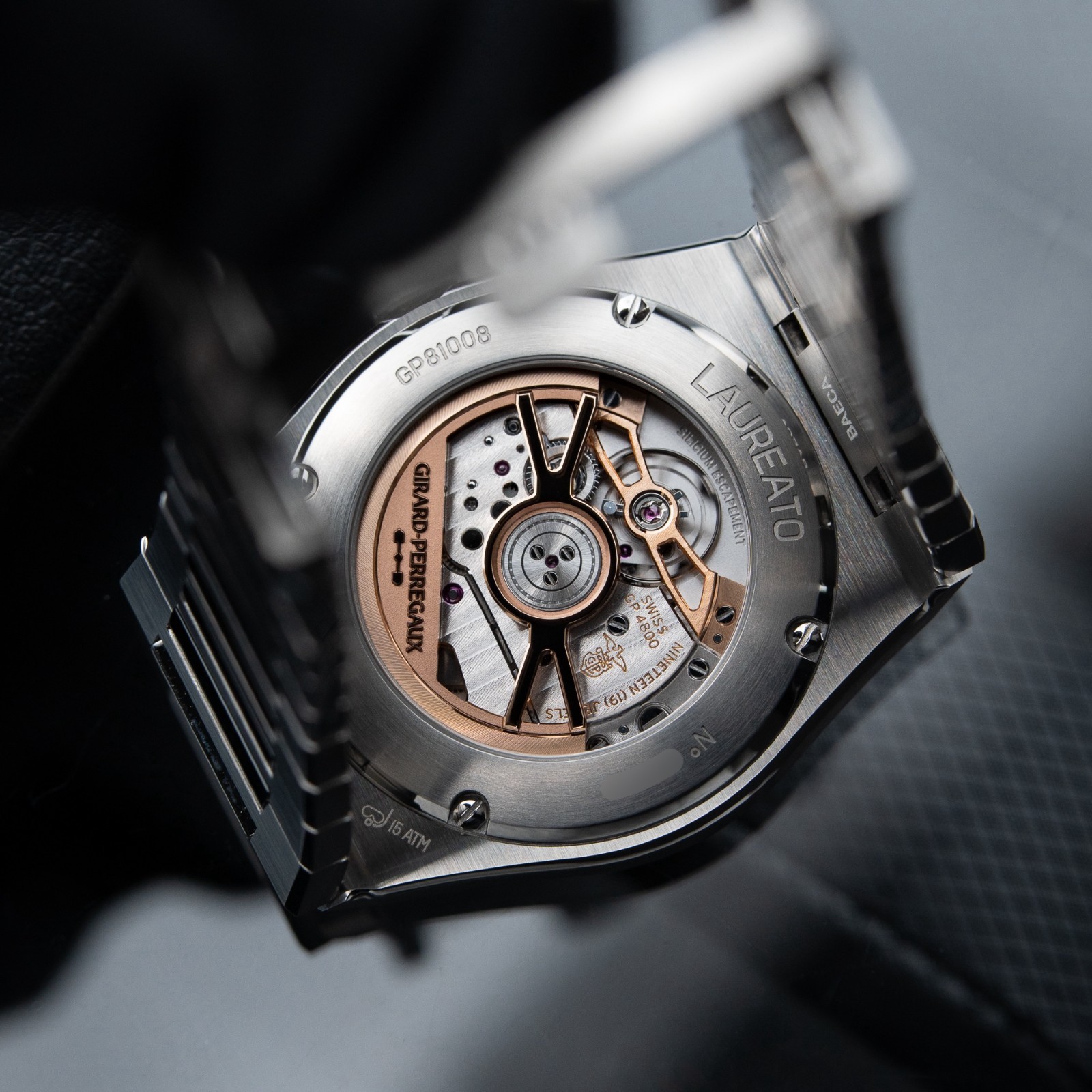 Girard Perregaux Laureato Fifty 50 UNWORN 2026 Rose Gold Dial Steel 39mm Watch