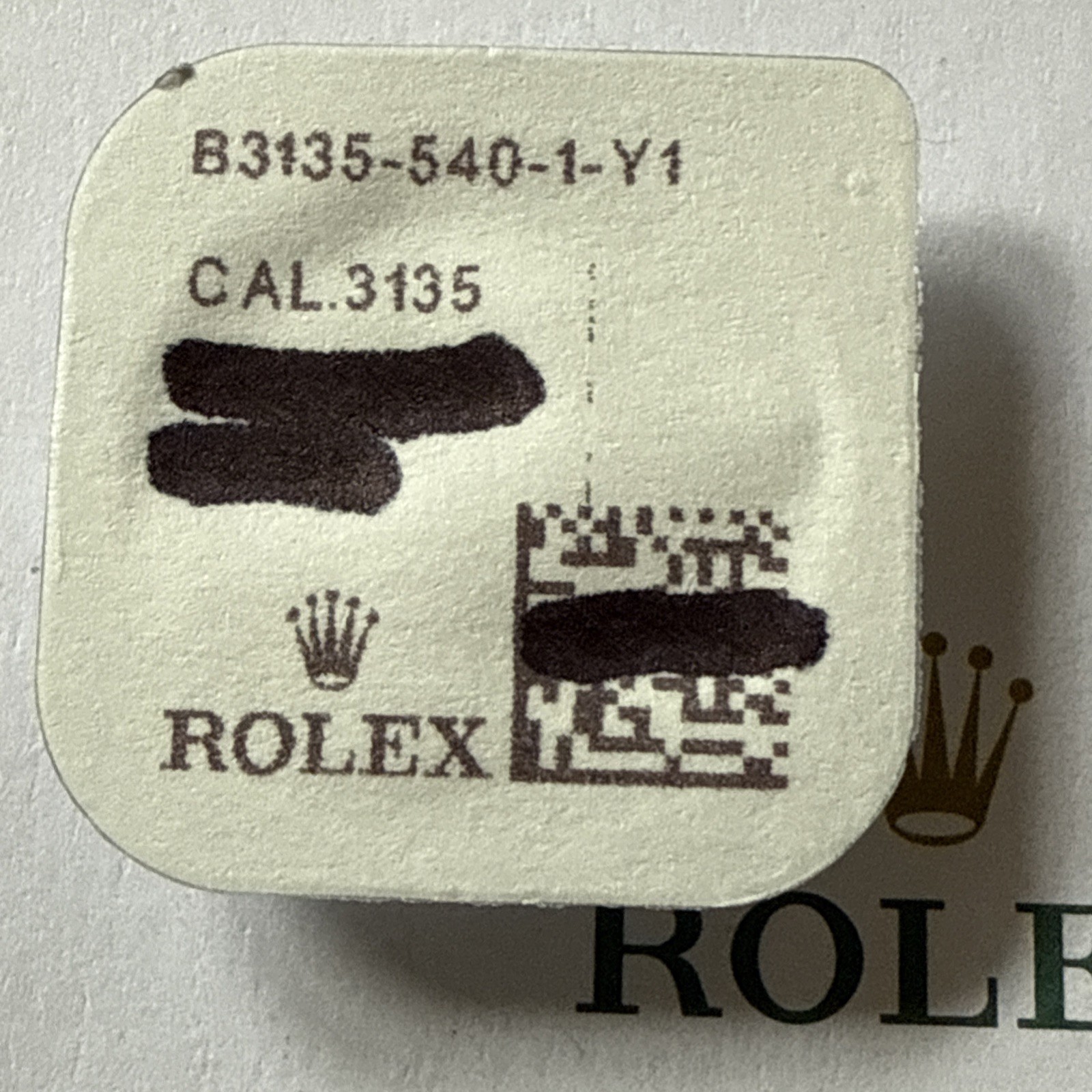 GENUINE Rolex 3135 540 Reversing Wheel New Factory Sealed