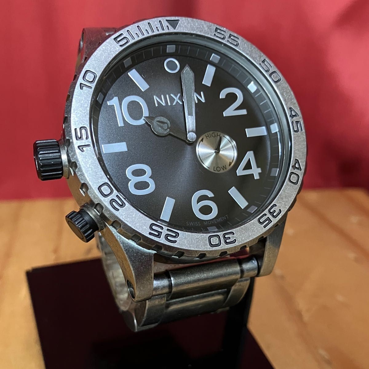 Star Wars x Nixon 51-30 TIDE GRAF Watch Men’s Black STEEL 300m/30 atm Rare color