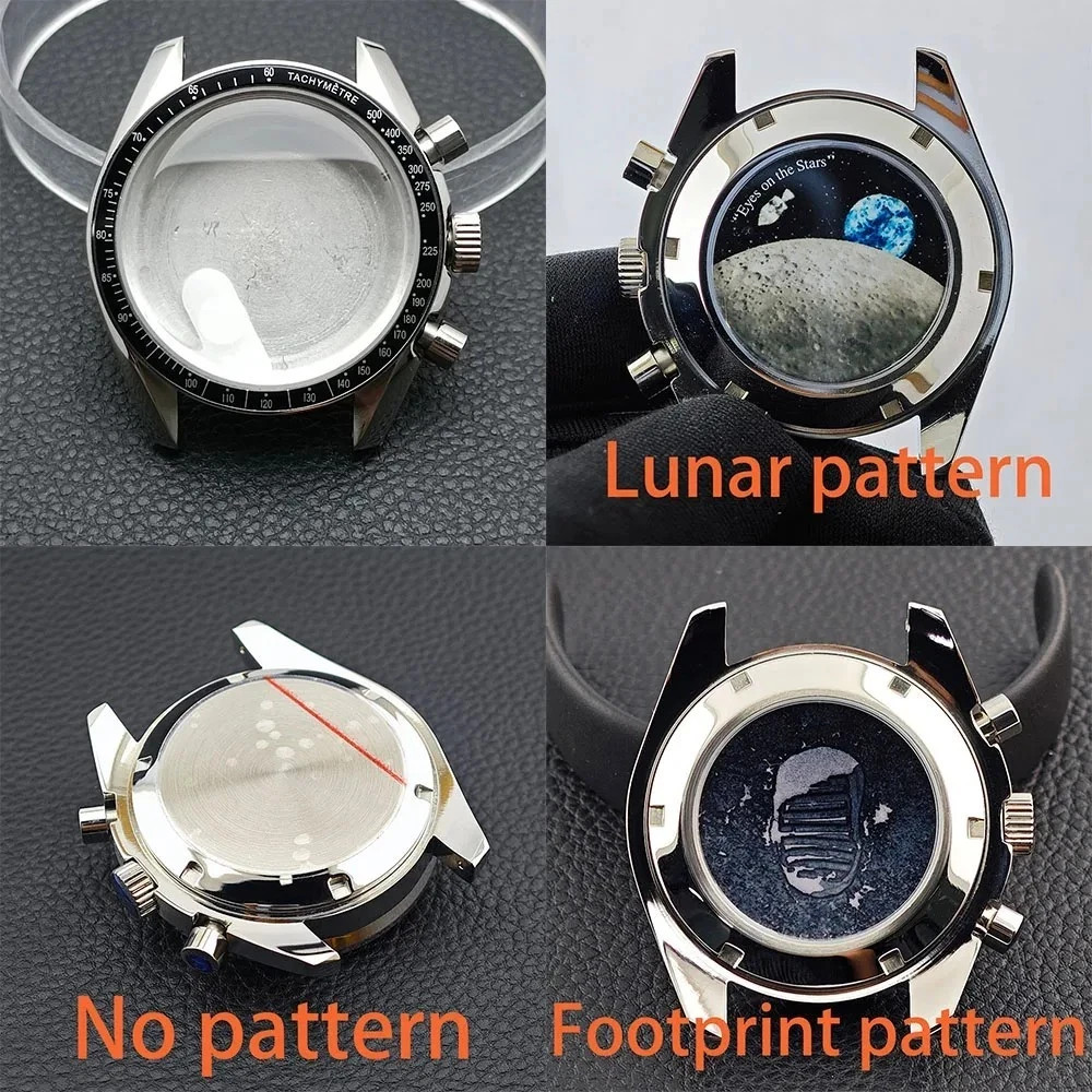 39.7Mm Men’S Watches Metal Case FIT VK63 Movement Case Watch Accessories Watch P