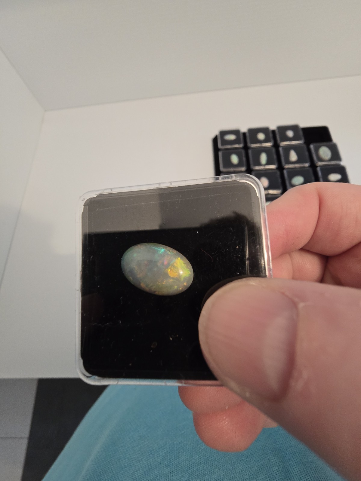 Natural Australian Solid Opal Parcel Lot 24 Pieces Valuation Certificate 40KAUD
