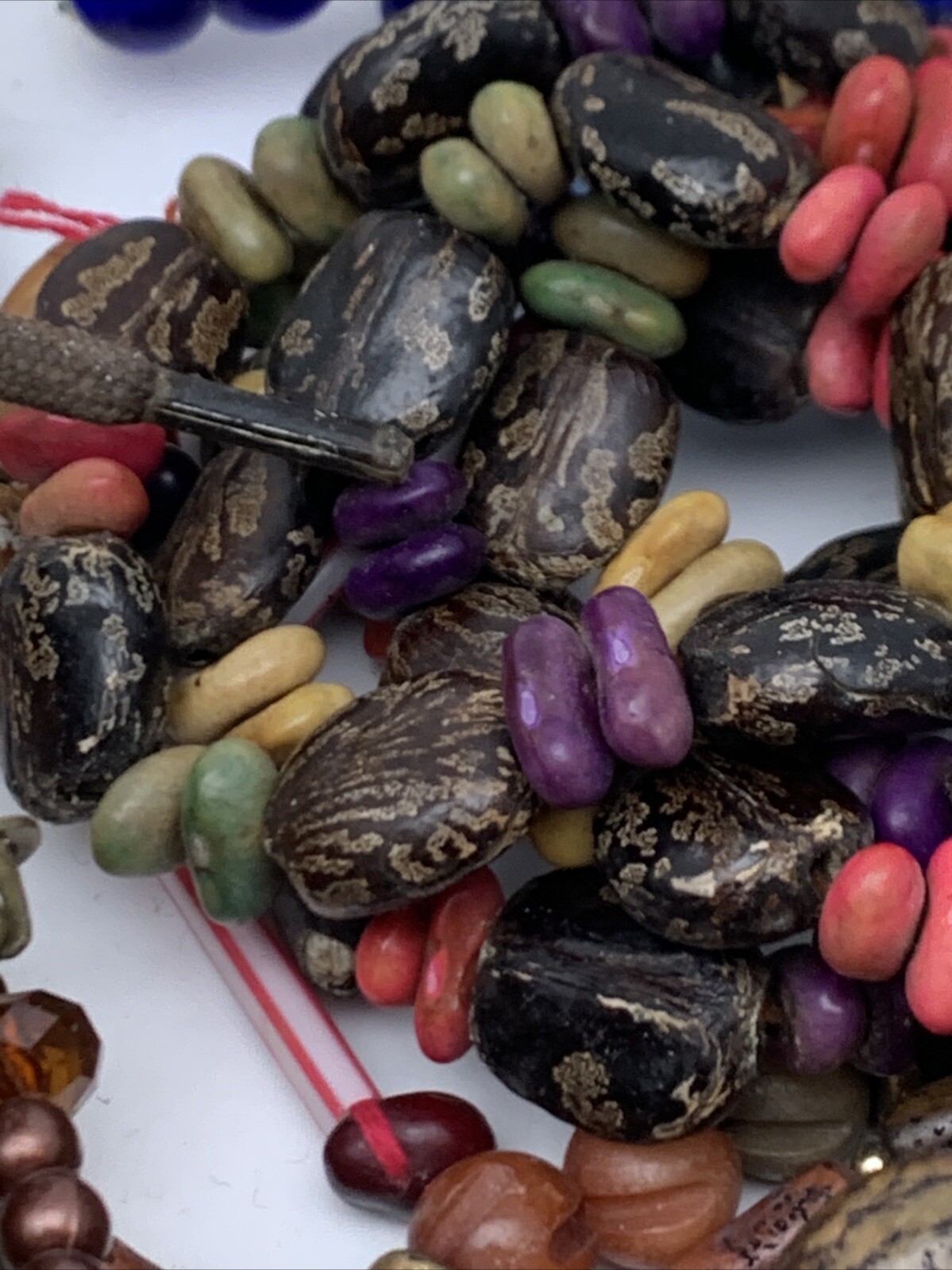 Lot of Necklaces Vintage – Fun Colorful Chunky Beaded Every Occasion OVER 3 LBS