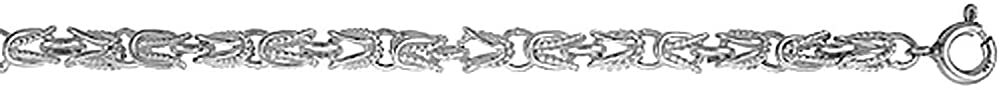 925 Sterling Silver Turkish Chain High Quality Necklace Bracelet 4mm Size 7″~30″