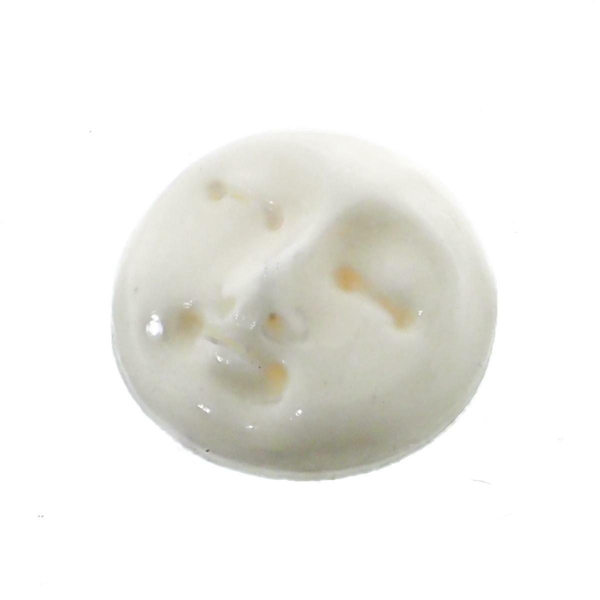 3/8″ 10mm 1-5-10Pcs Lot Closed Eye Sun Moon Face Bison Bone Cab Bead Cabochon