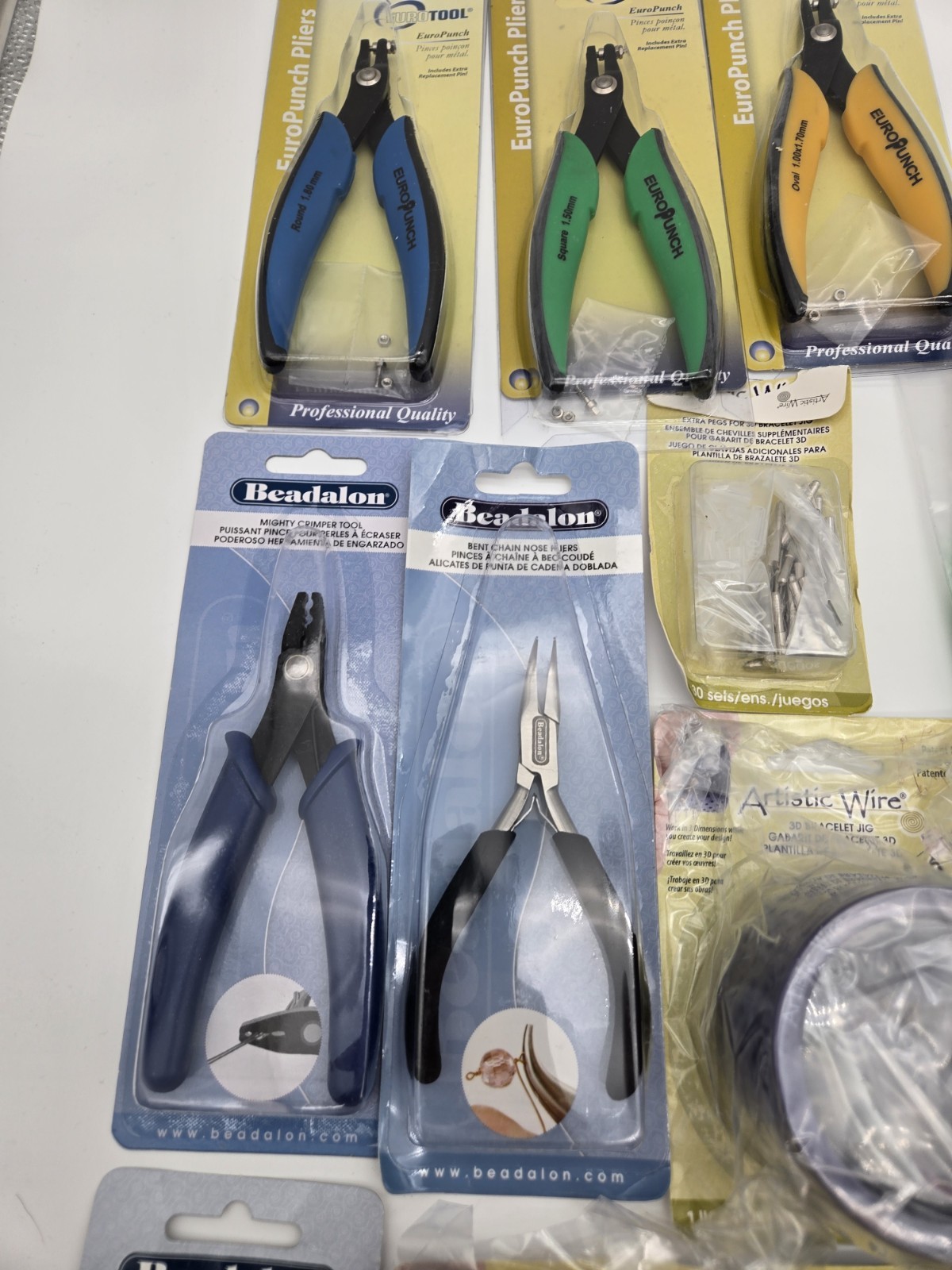Jewelry Making Tools Beadalon Pliers Eurotool Tool Lot
