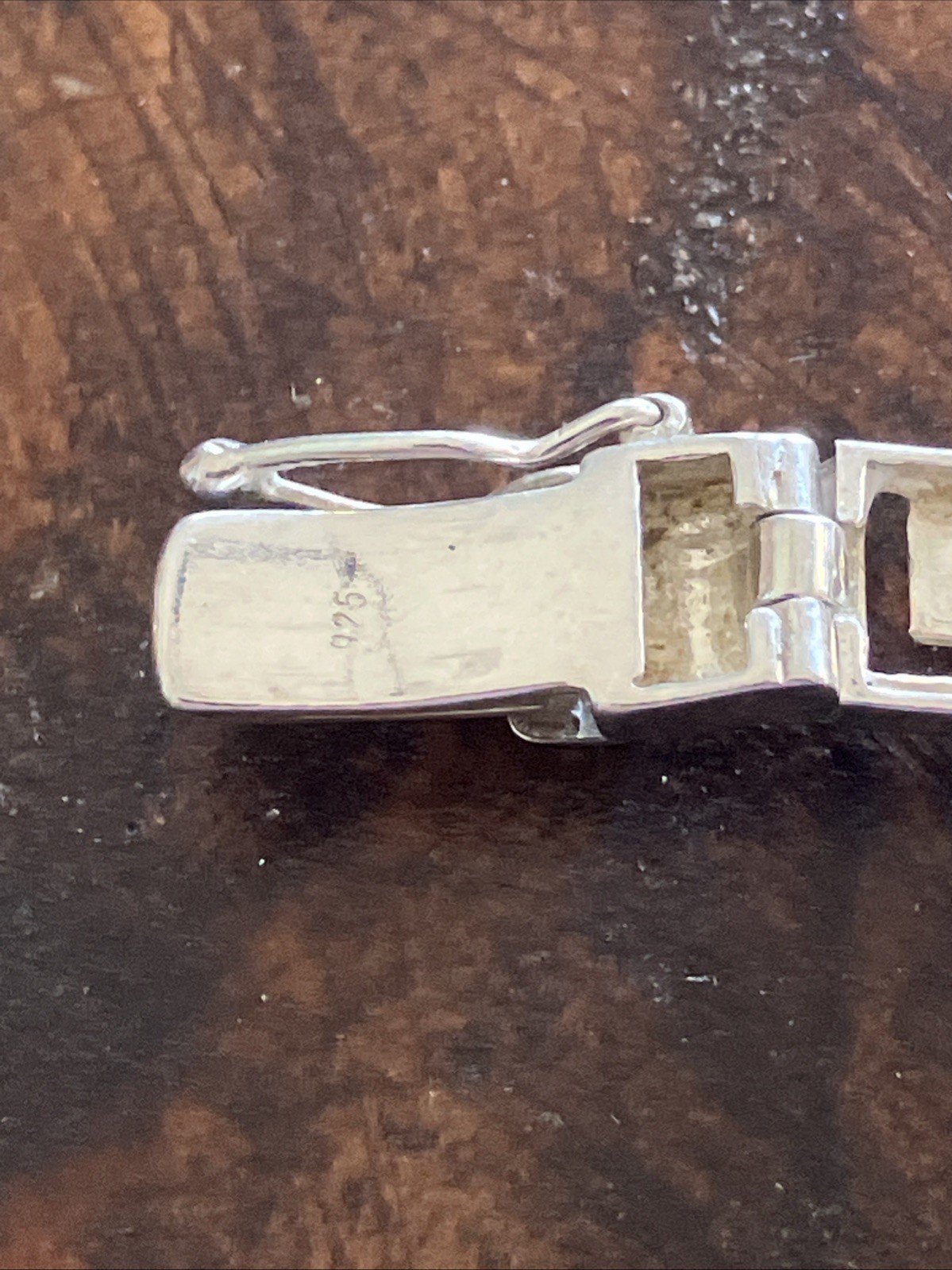 Vintage Beautiful Sterling Silver Greek Key Design Necklace And Bracelet Pair