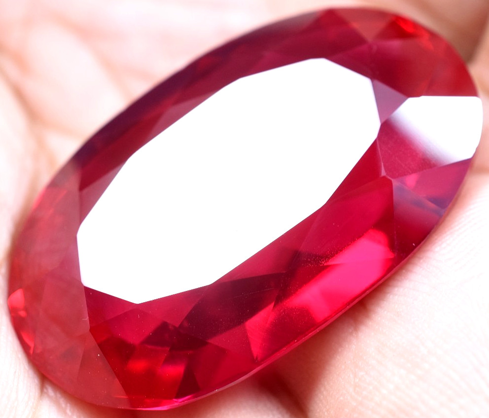 Natural 107.95 Ct Mogok Pink Huge Ruby Sparkling GGL Certified Loose Gemstone