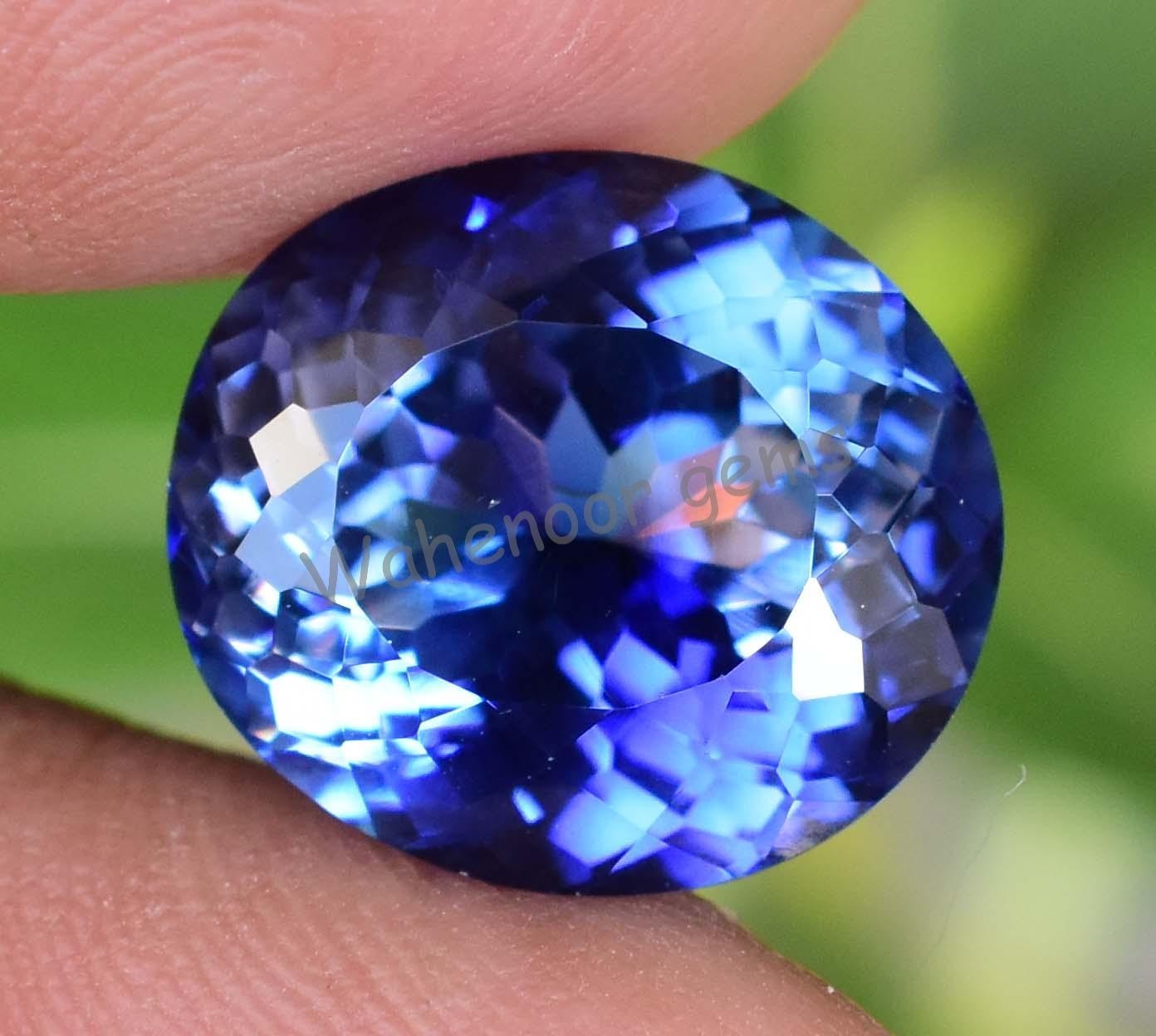 11.40 Ct Natural Blue Maxixe Beryl Certified Oval Rare Loose Gemstone