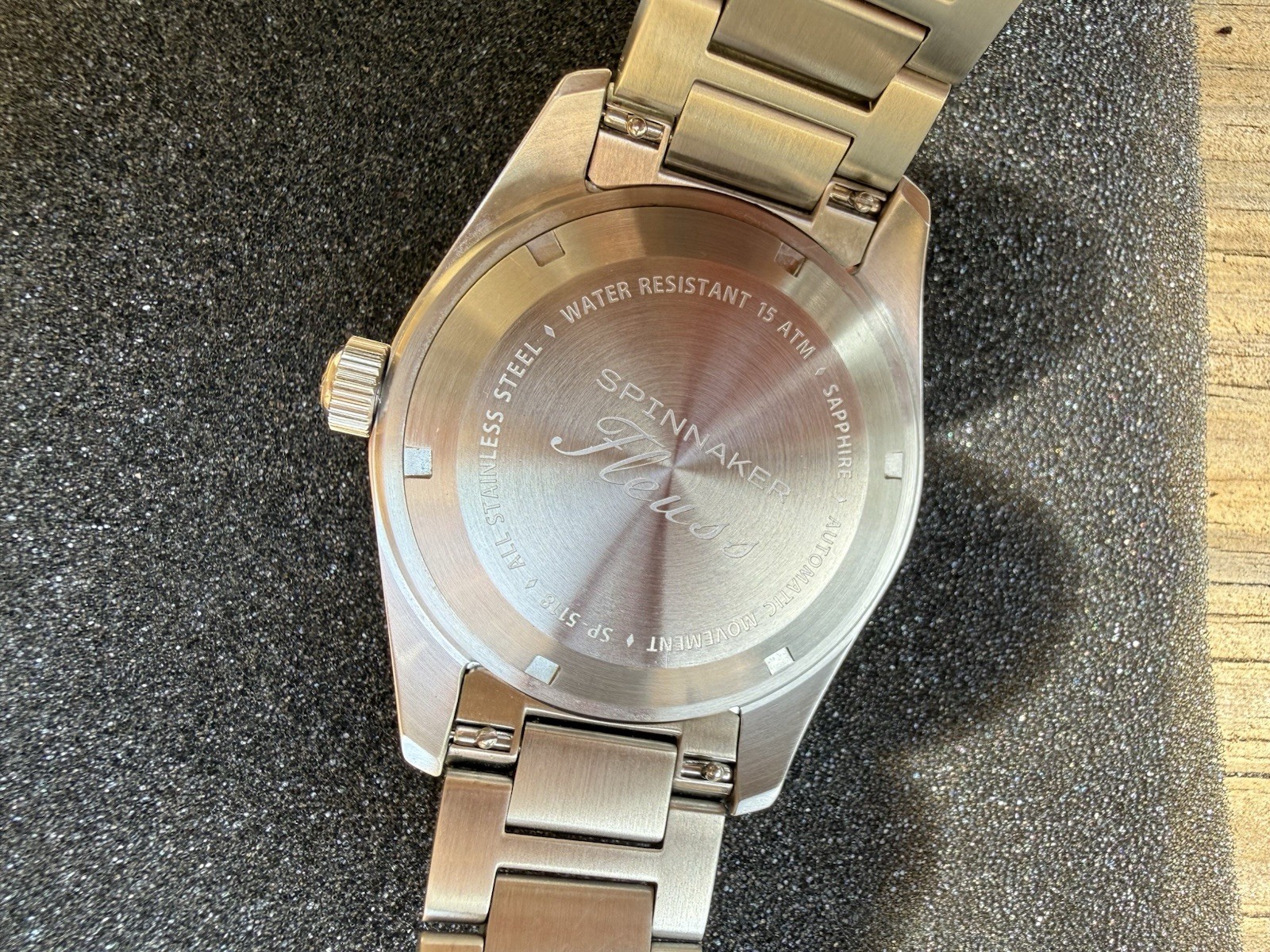 Spinnaker Fleuss Severn Stainless Steel Blue 43mm Automatic Watch SP-5118-22