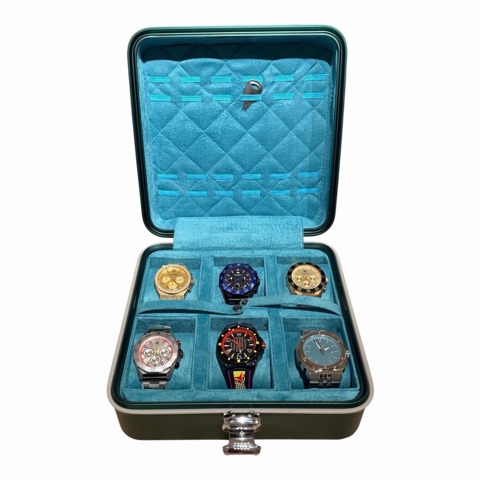 Invicta 6-Piece Watch Collection With Free Aluminum Case!! – $610 Retail Value