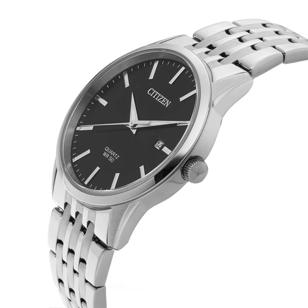 Citizen Men’s Dress Quartz Stainless Steel Watch BI5000-87E NEW