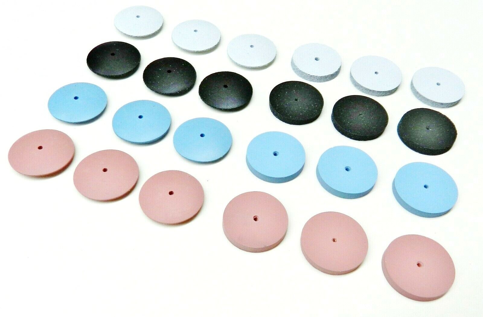 Silicone Polishing Wheel Set of 26 Assortment Kit Jewelry Polishers Made Germany
