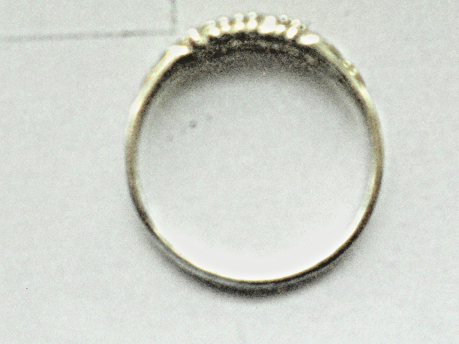 Genuine Black Hills Gold and Silver Women’s Band Ring Size 10 w/ Box