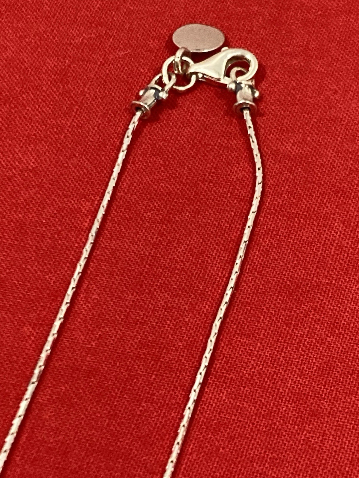 NEW OR PAZ PZ ISRAEL Sterling Silver 925 ROMAN GLASS Pendant 20″ Necklace W/BOX