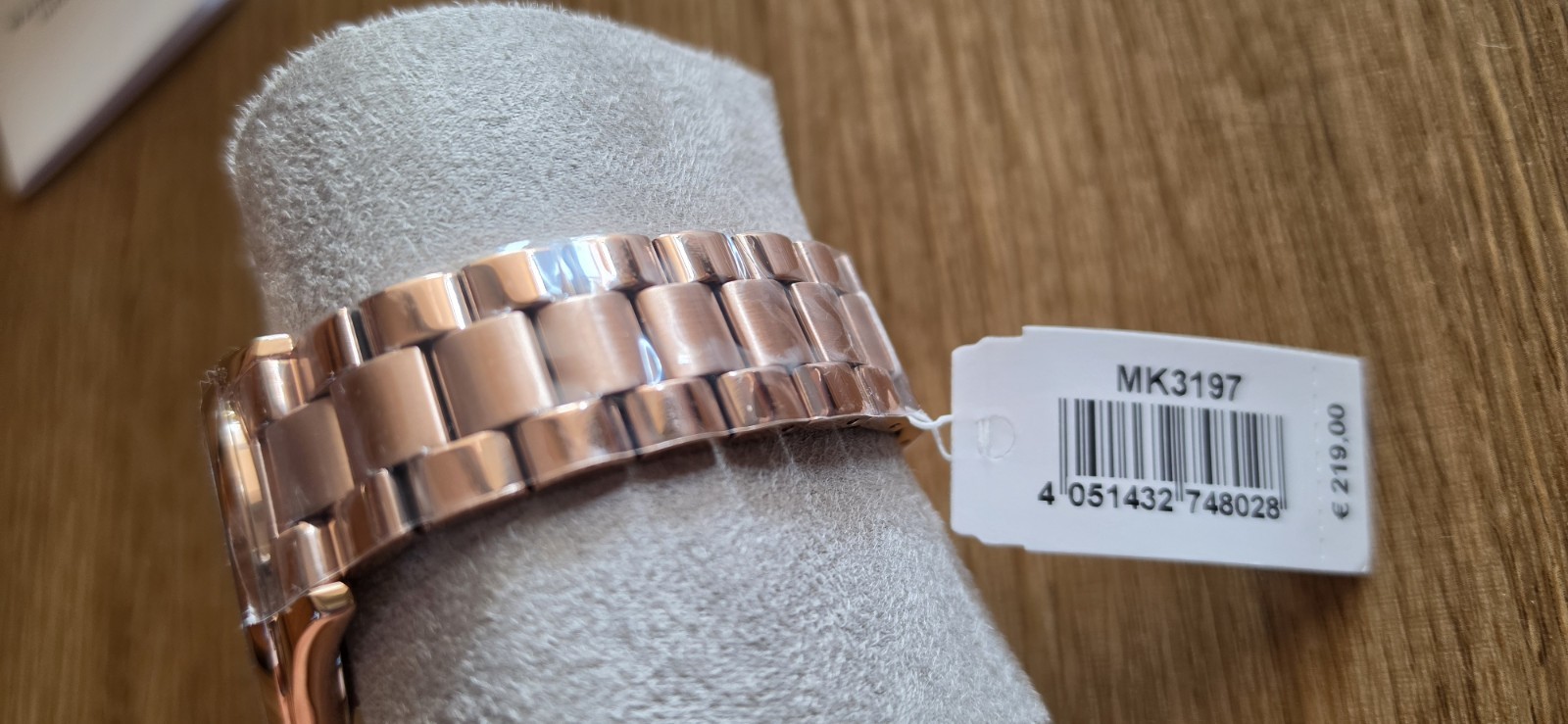 Brand New Michael Kors Ladies Watch Slim Runway Rose Gold MK3197