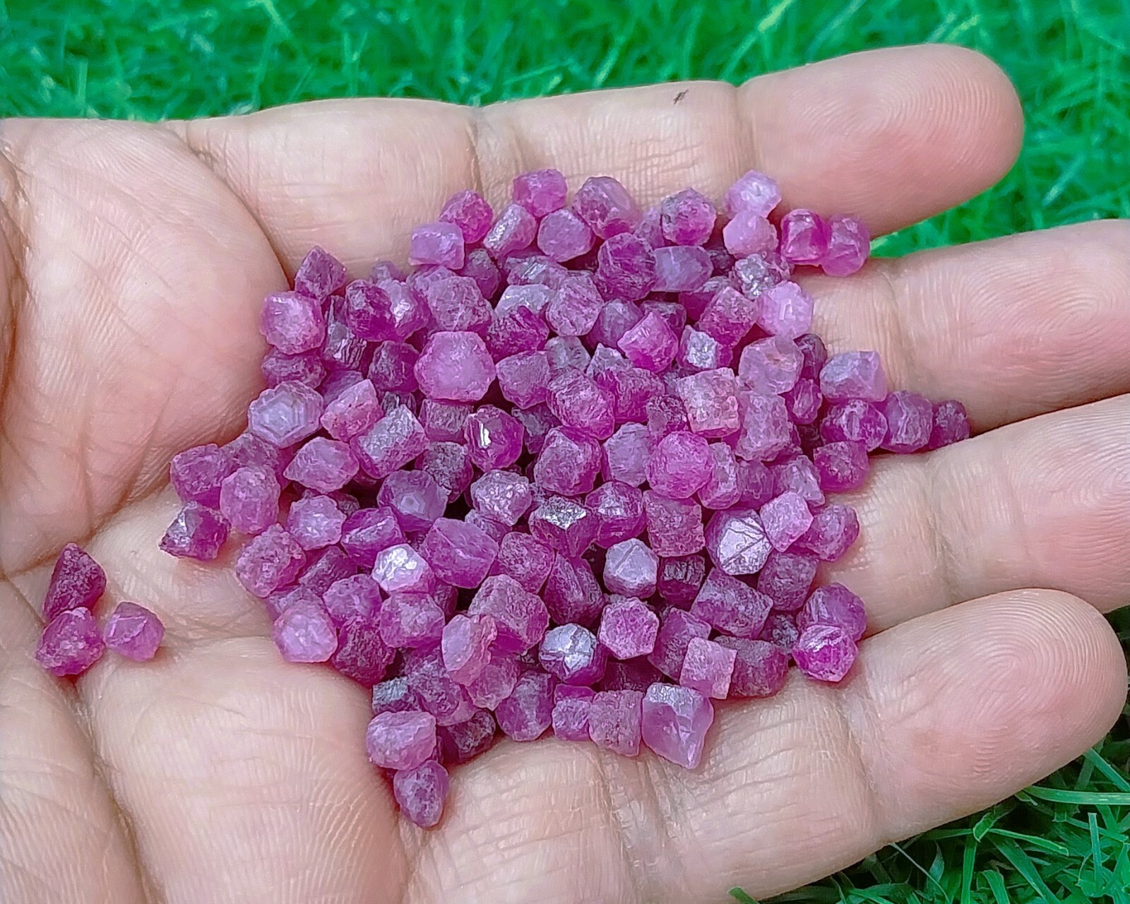 200 Ct Natural Ceylon Pink Sapphire Rough Loose 100% Unheated Sapphire Rock Lot