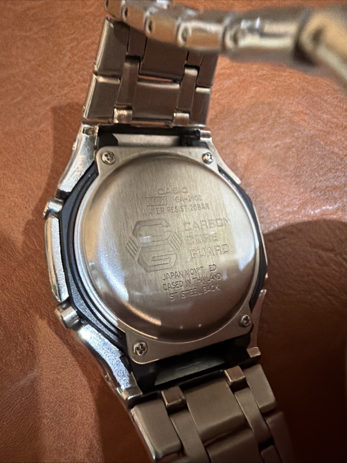 Casio GA2100 Stainless Steel Case And Bracelet