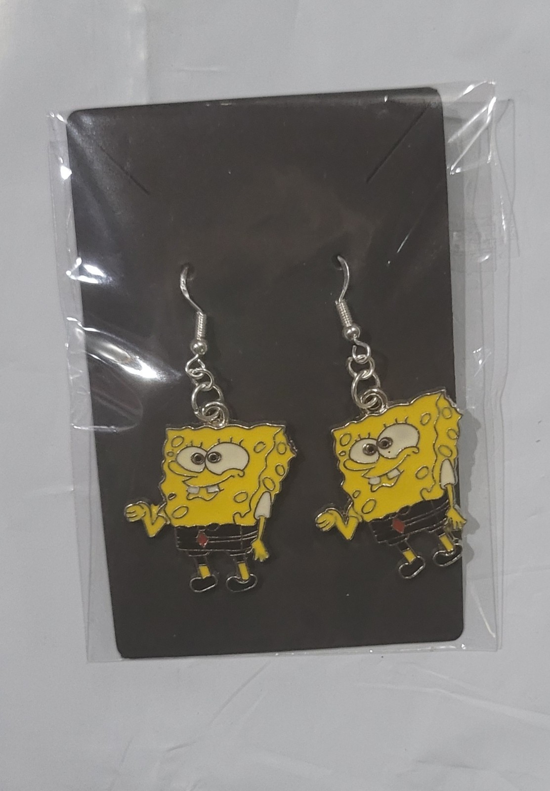 SpongeBob Multicolor Earrings Fan Made 8 In Stock