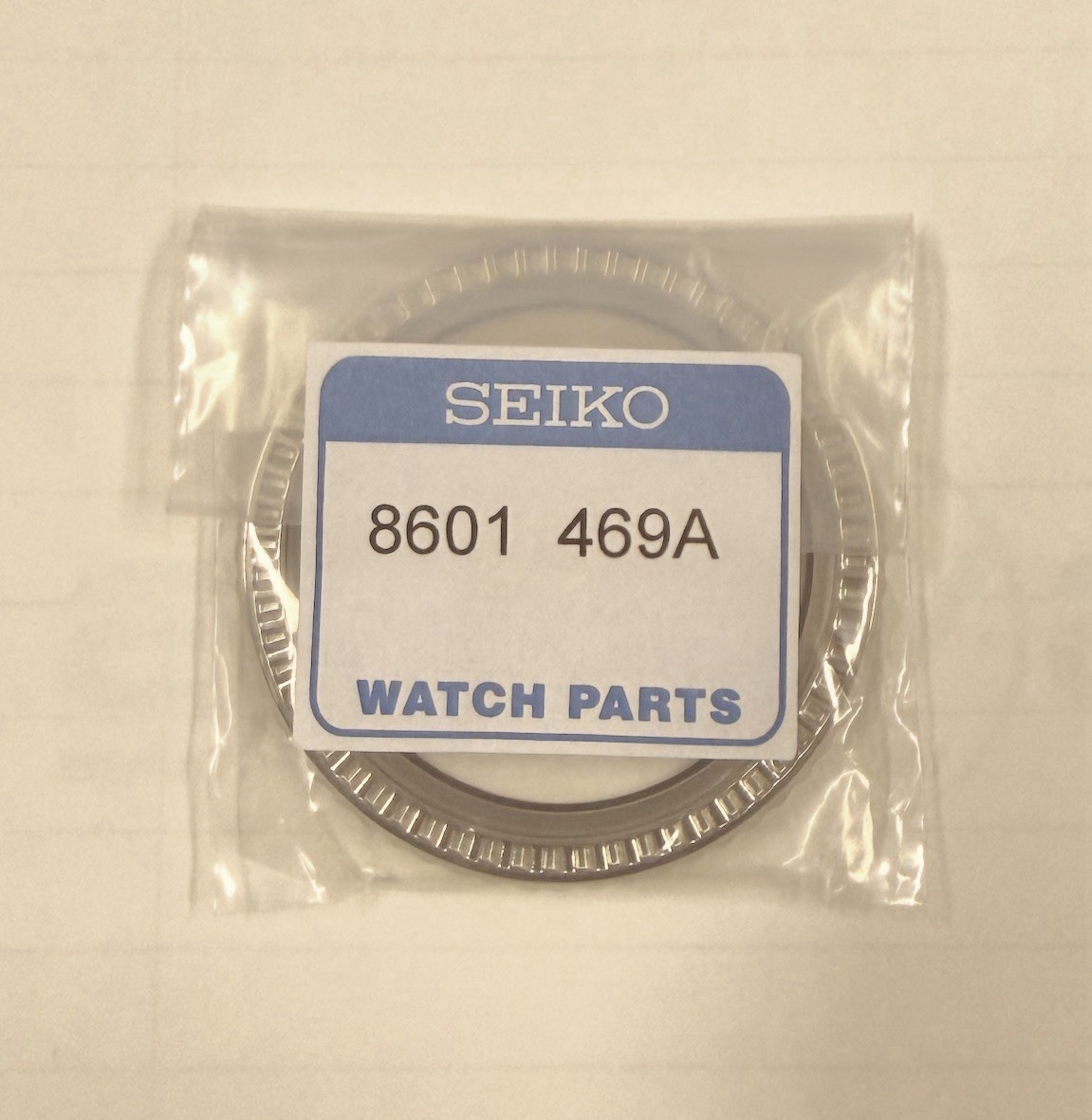 Seiko SKX007 SKX399 Black Bezel 8601469A New Genuine New