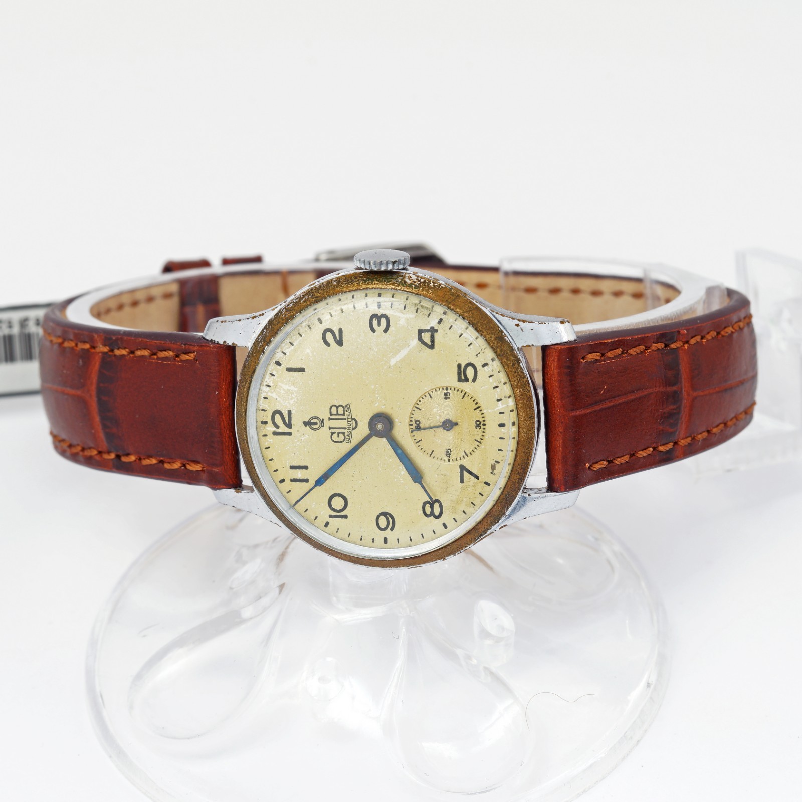 Rare GUB Glashutte cal. 28 Q1 vintage 1950s mechanical Men’s watch A Lange Söhne