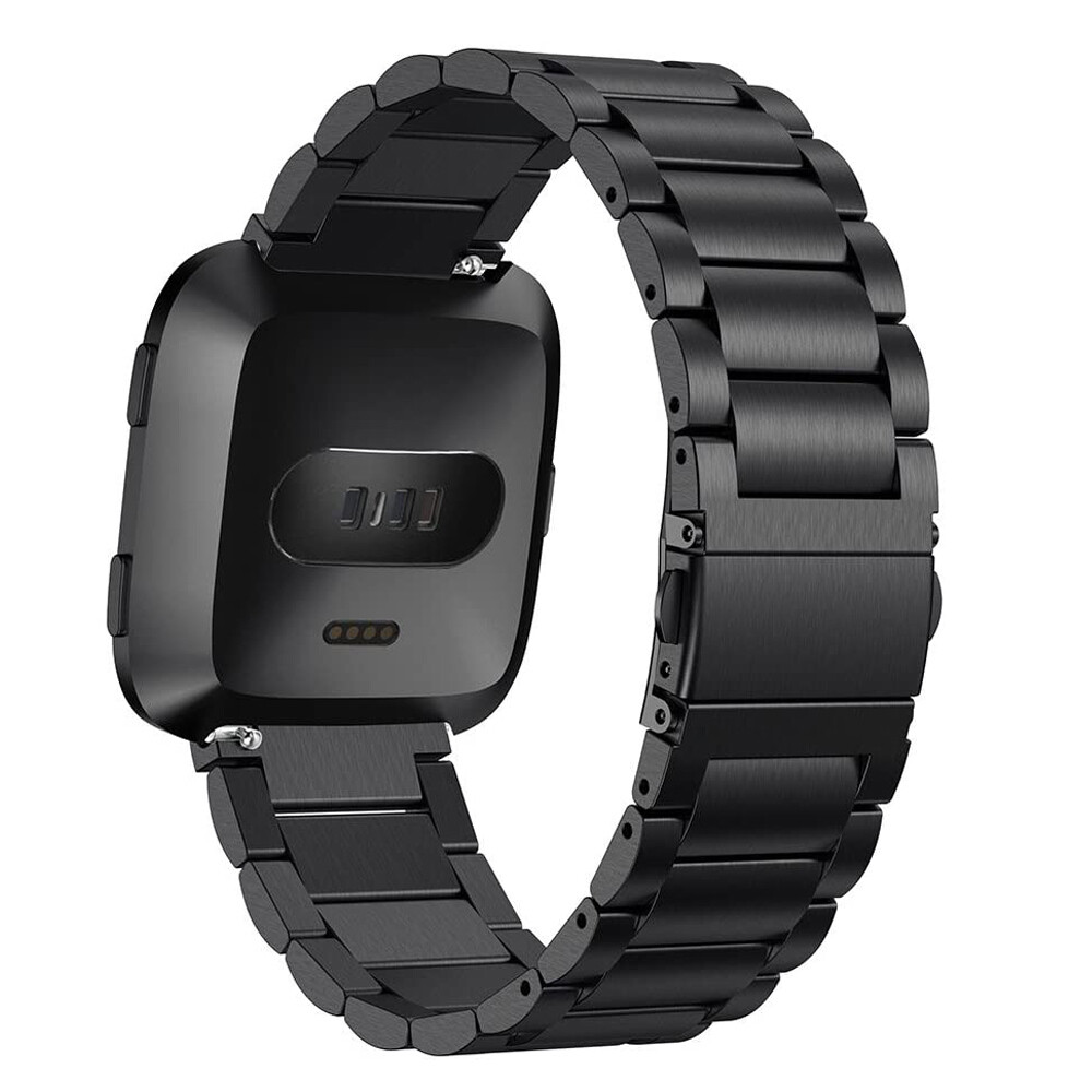 Metal Stainless Steel Watch Band Wrist Strap For Fitbit Versa/Versa 2/Versa Lite