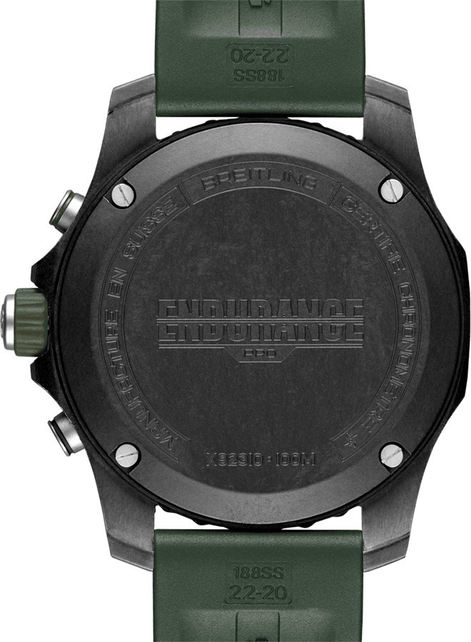 2026 Breitling Endurance Pro 44mm Black Green Dial Men’s Watch X82310D31B1S1