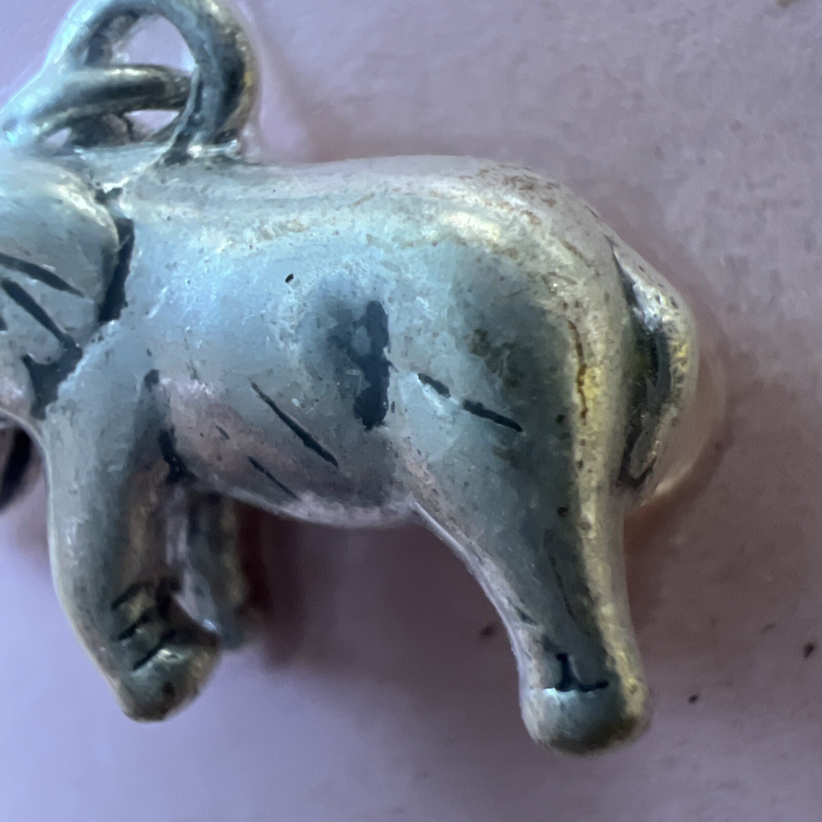 Bliss Beads Charms Elephant Sterling Silver Plated Charm