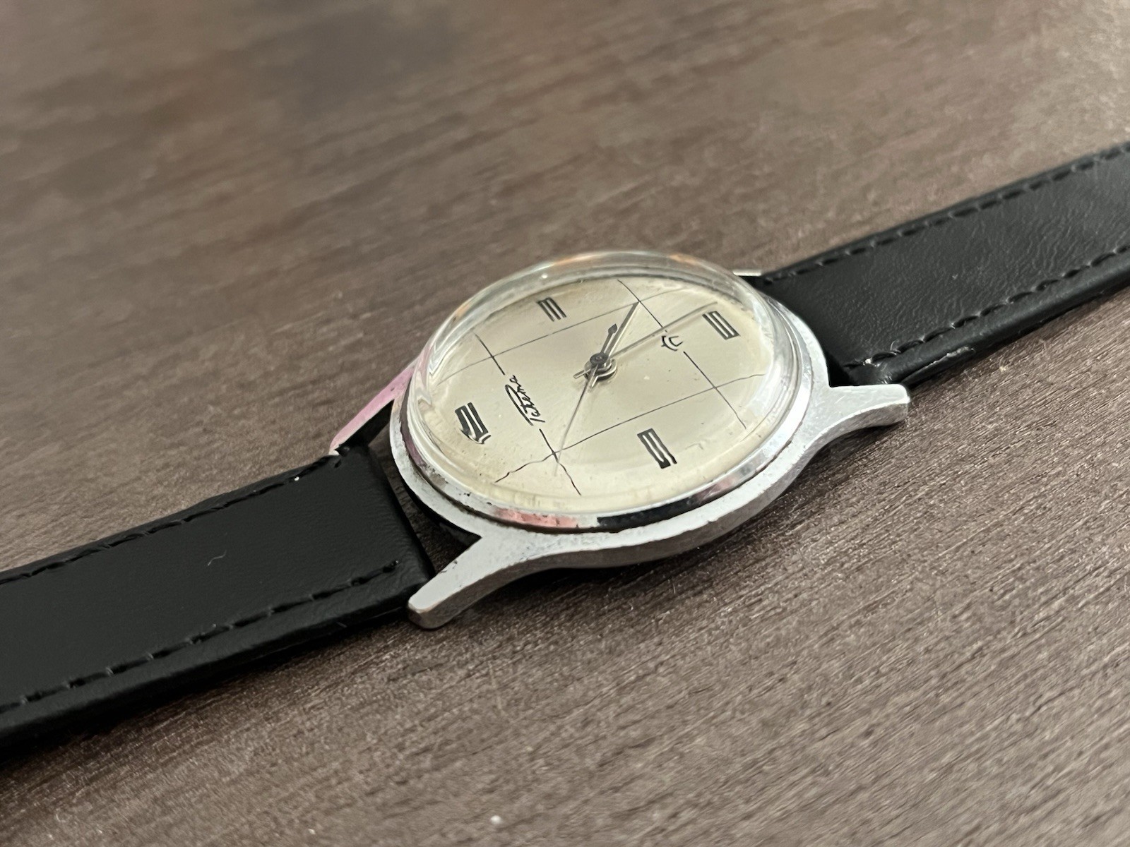 Rare Vintage Raketa 2609A 21 Jewels Soviet Era USSR Mechanical Watch Serviced