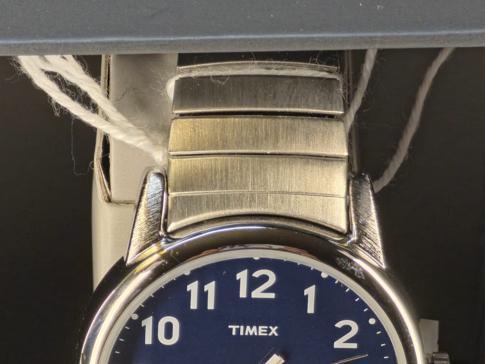 Timex T20031, Easy Reader, Men’s, Silvertone Expansion, Indiglo, Day/Date, NEW
