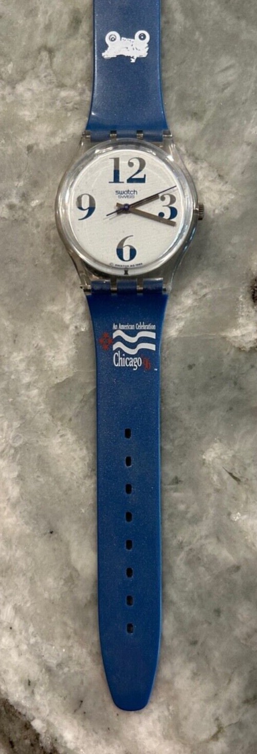 Swatch Special – An American Celebration Chicago ‘96 – GK170C – Mint Condition