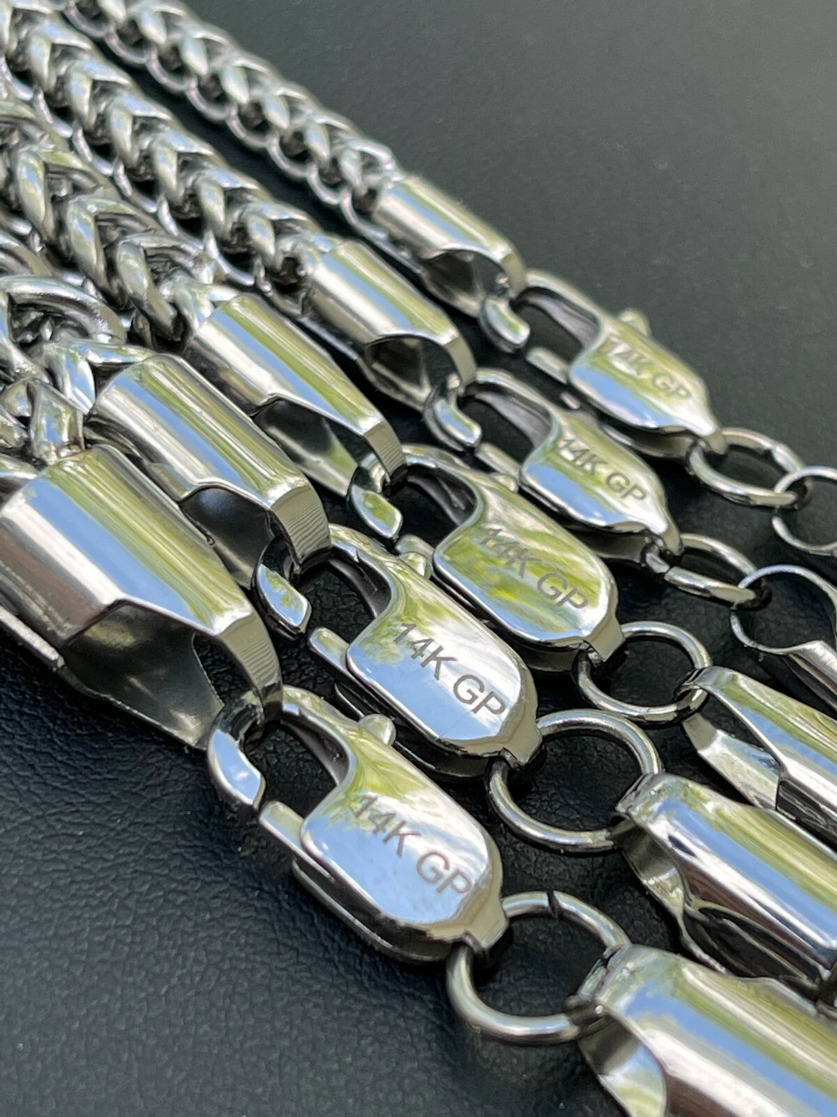 Men’s Franco Chain Stainless Steel Necklace BEST QUALITY! 18-30″ 3-8mm HEAVY!
