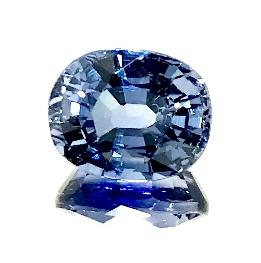 3.85 ct Natural Royal Blue Sapphire ,VVS,Excellent Oval Cut,9 mohs