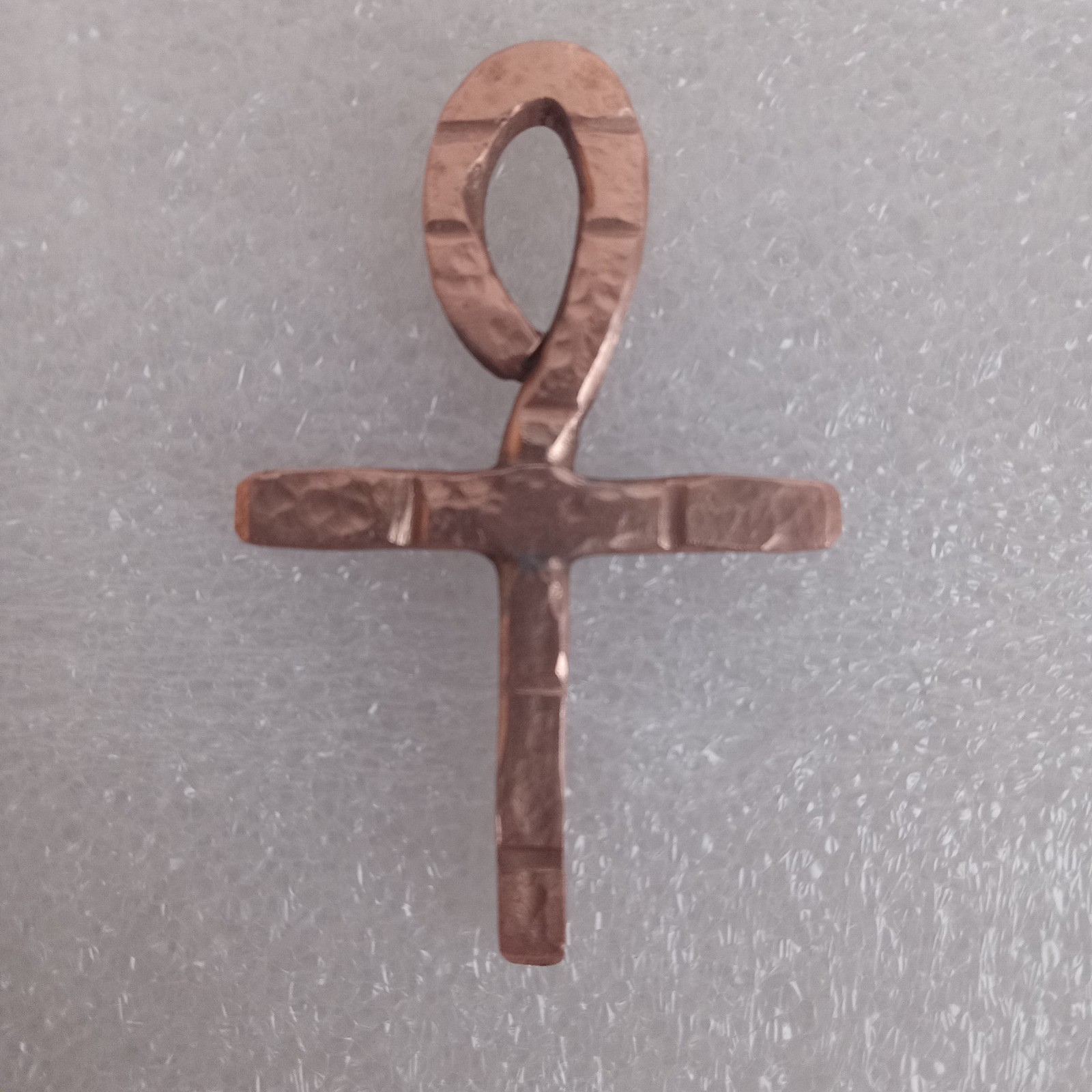 Handmade Copper Ankh Pendant – Egyptian Symbol of Life