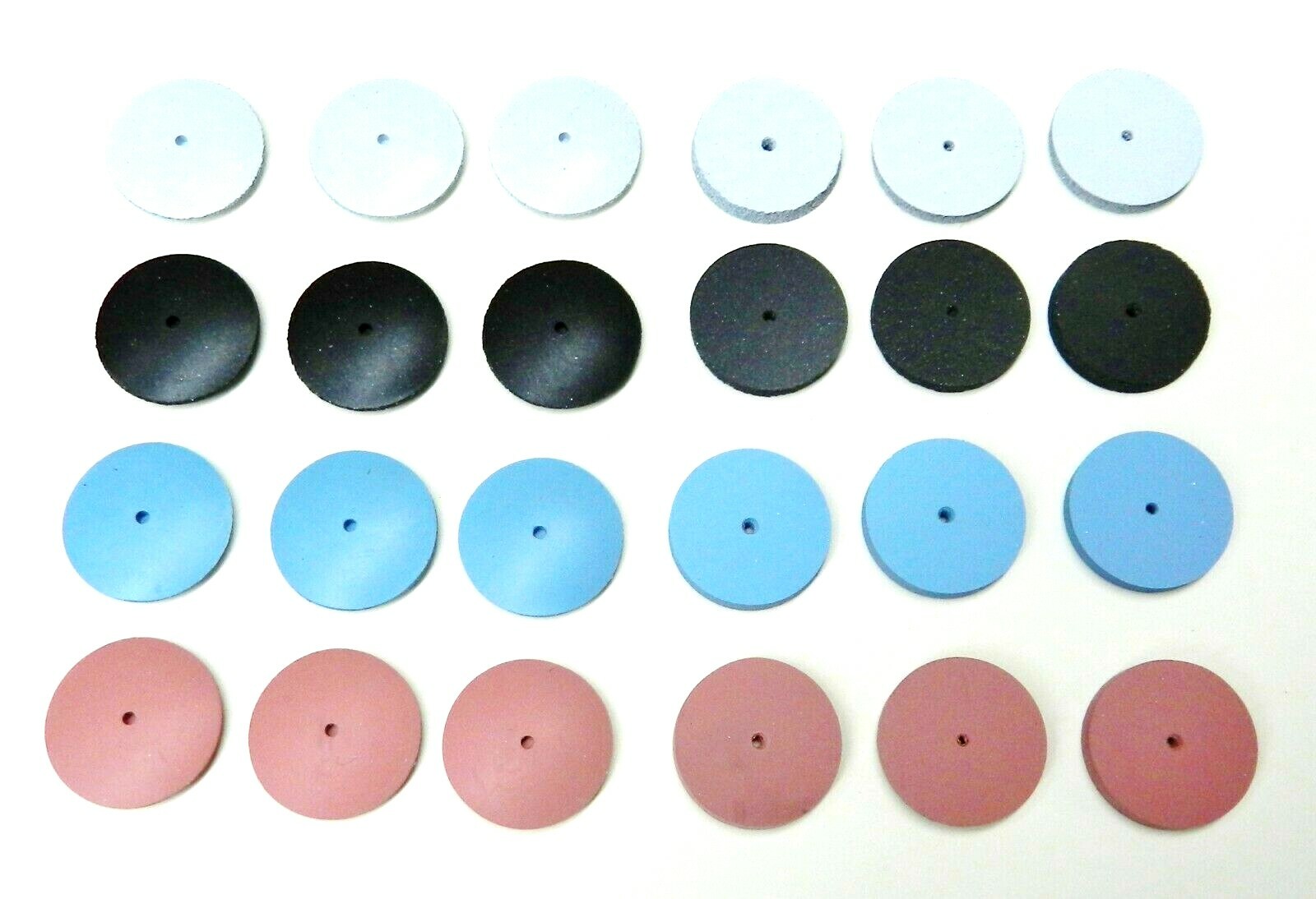 Silicone Polishing Wheel Set of 26 Assortment Kit Jewelry Polishers Made Germany