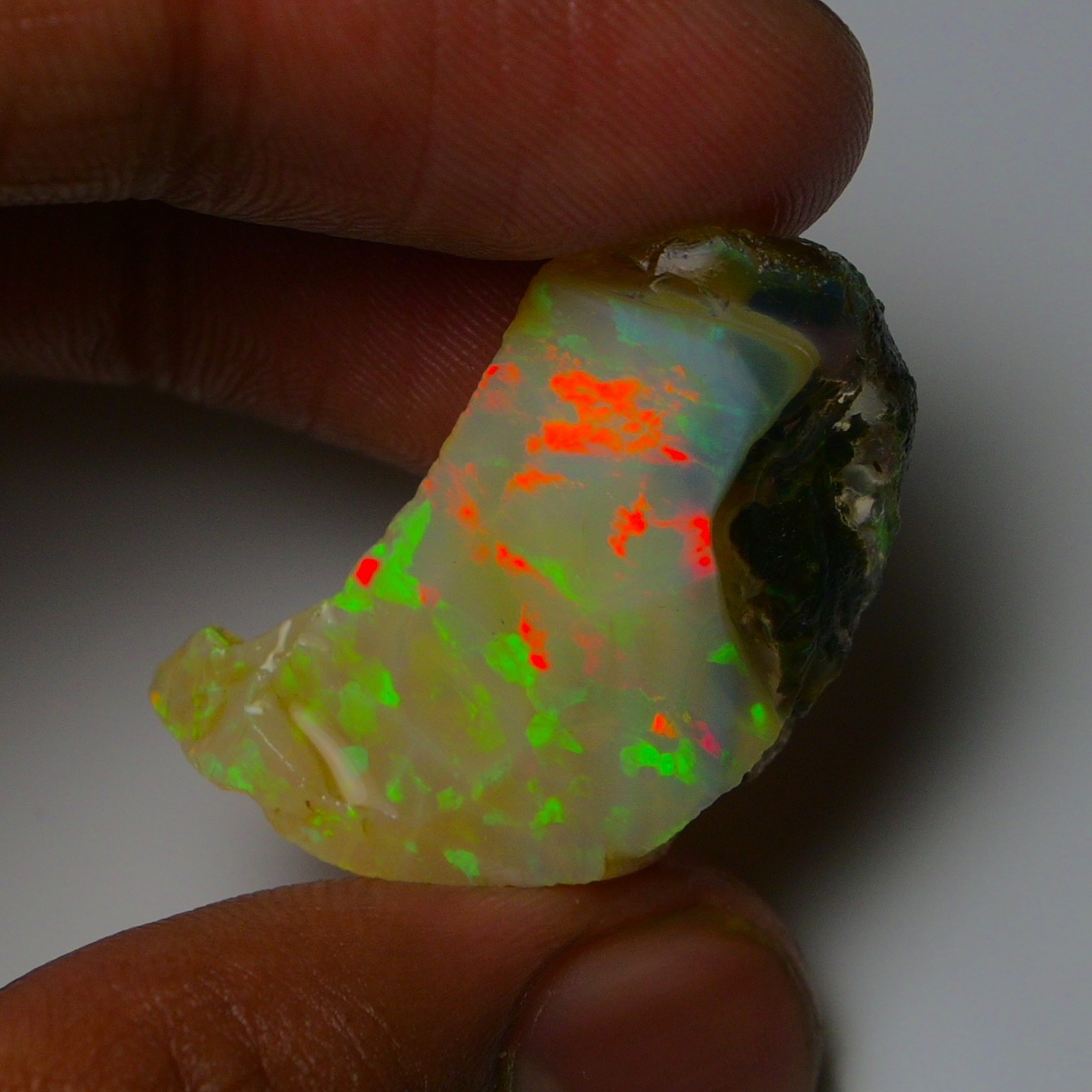Opal Rough 20.00 Ct Natural Ethiopian Raw, Crystal Opal Specimen, Opal Gemstone